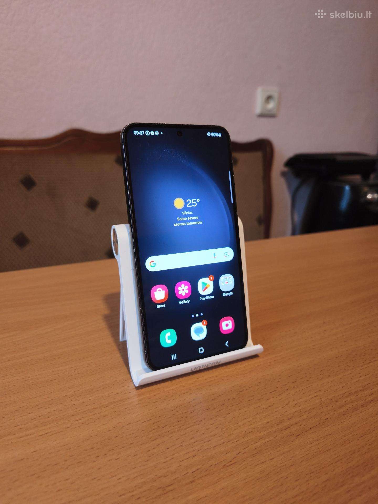 Juodas Samsung Galaxy S23, 128gb,