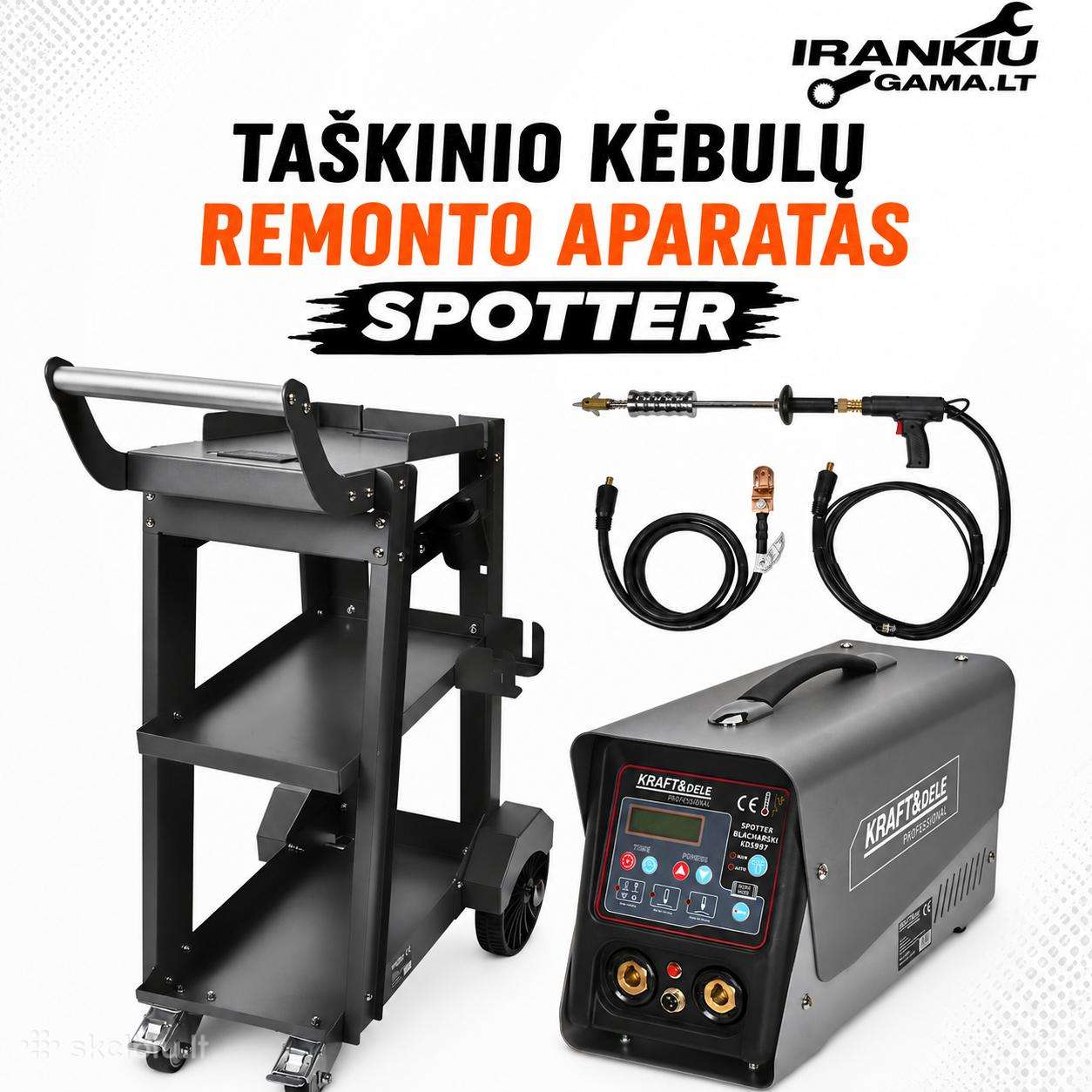 Taškinio kėbulų remonto aparatas Spotter
