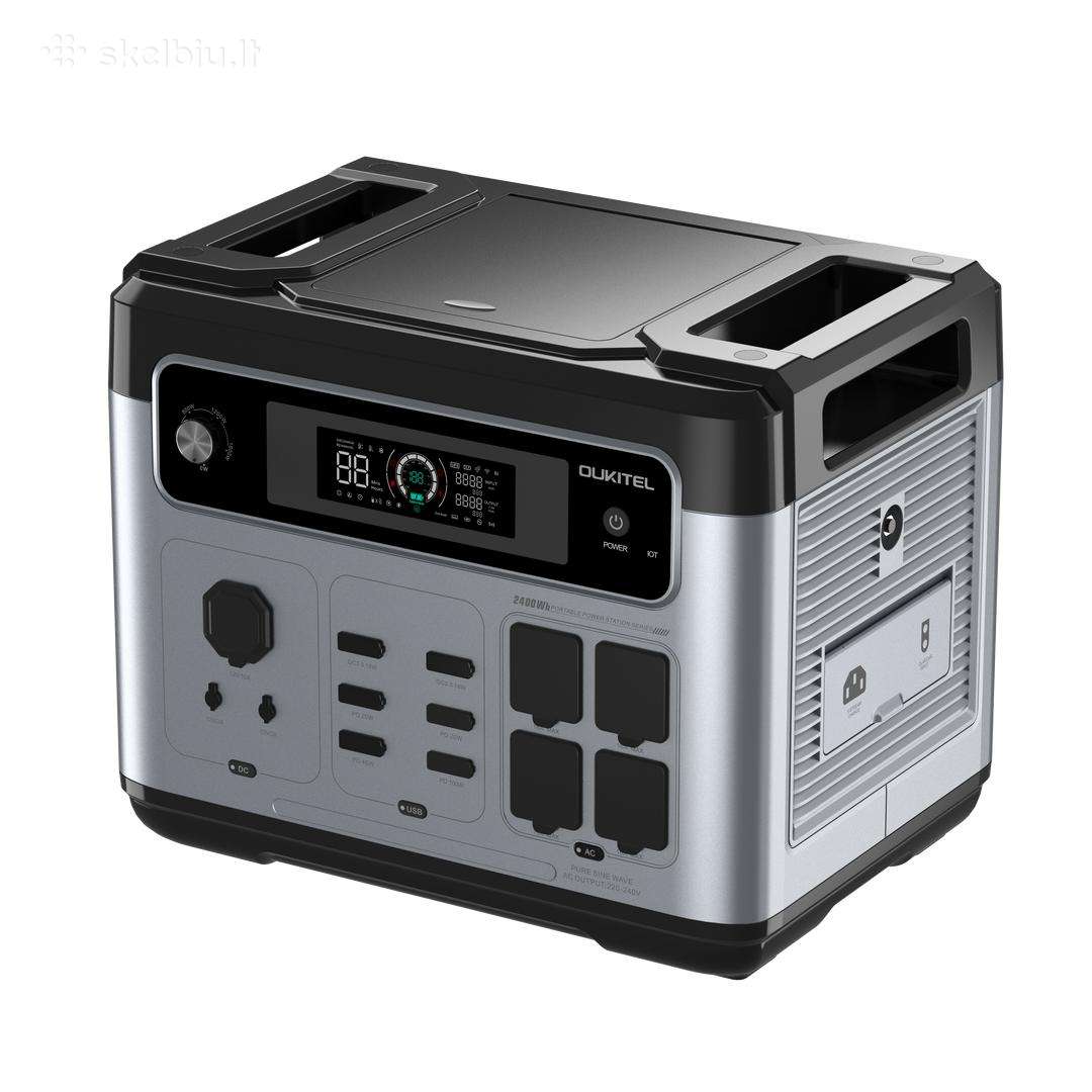 Nauja oukitel 2400w energijos stotele