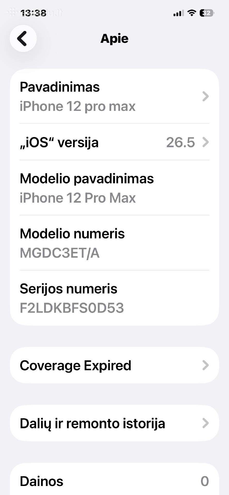 iPhone 12 Pro max