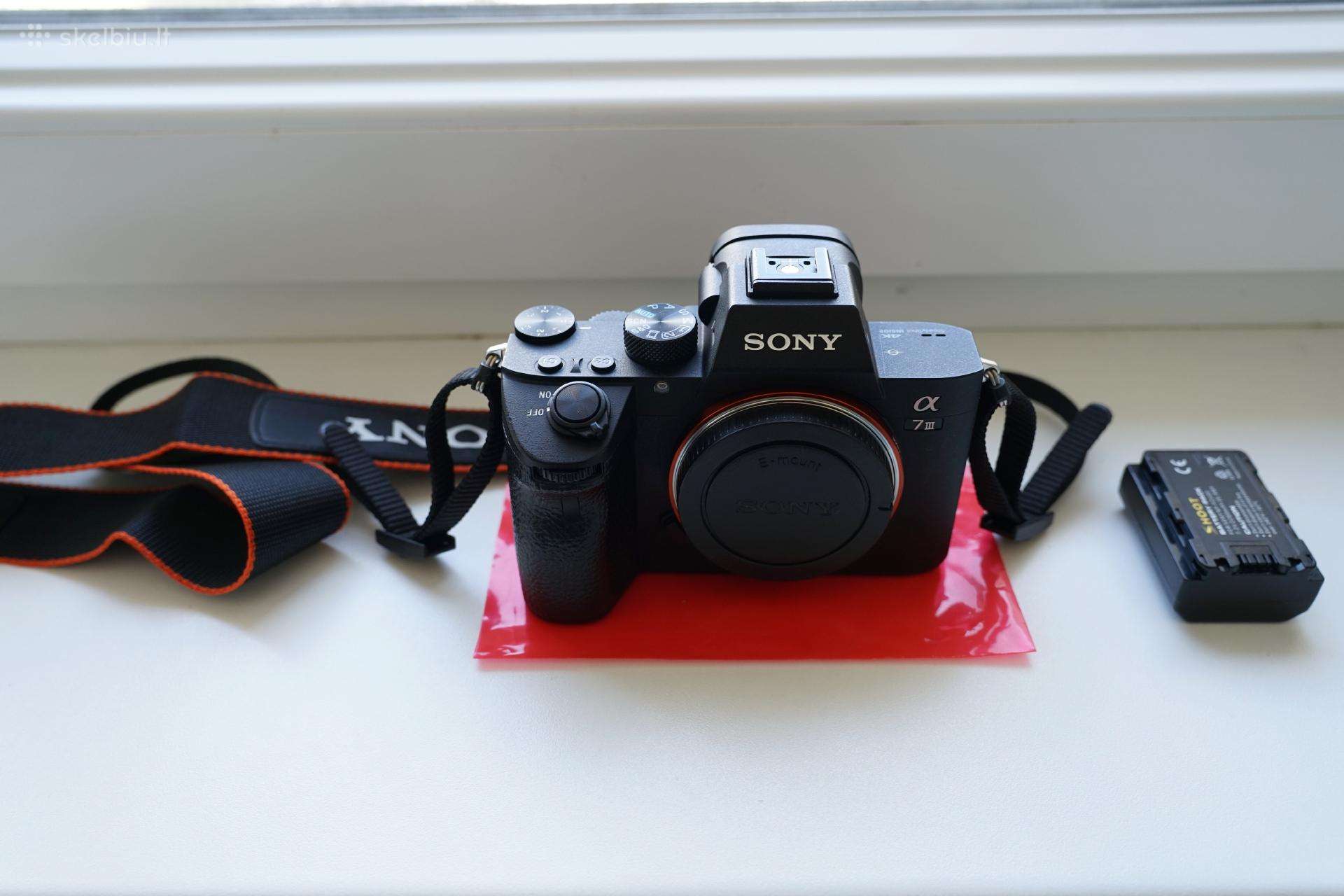Sony A7 III, gedimas