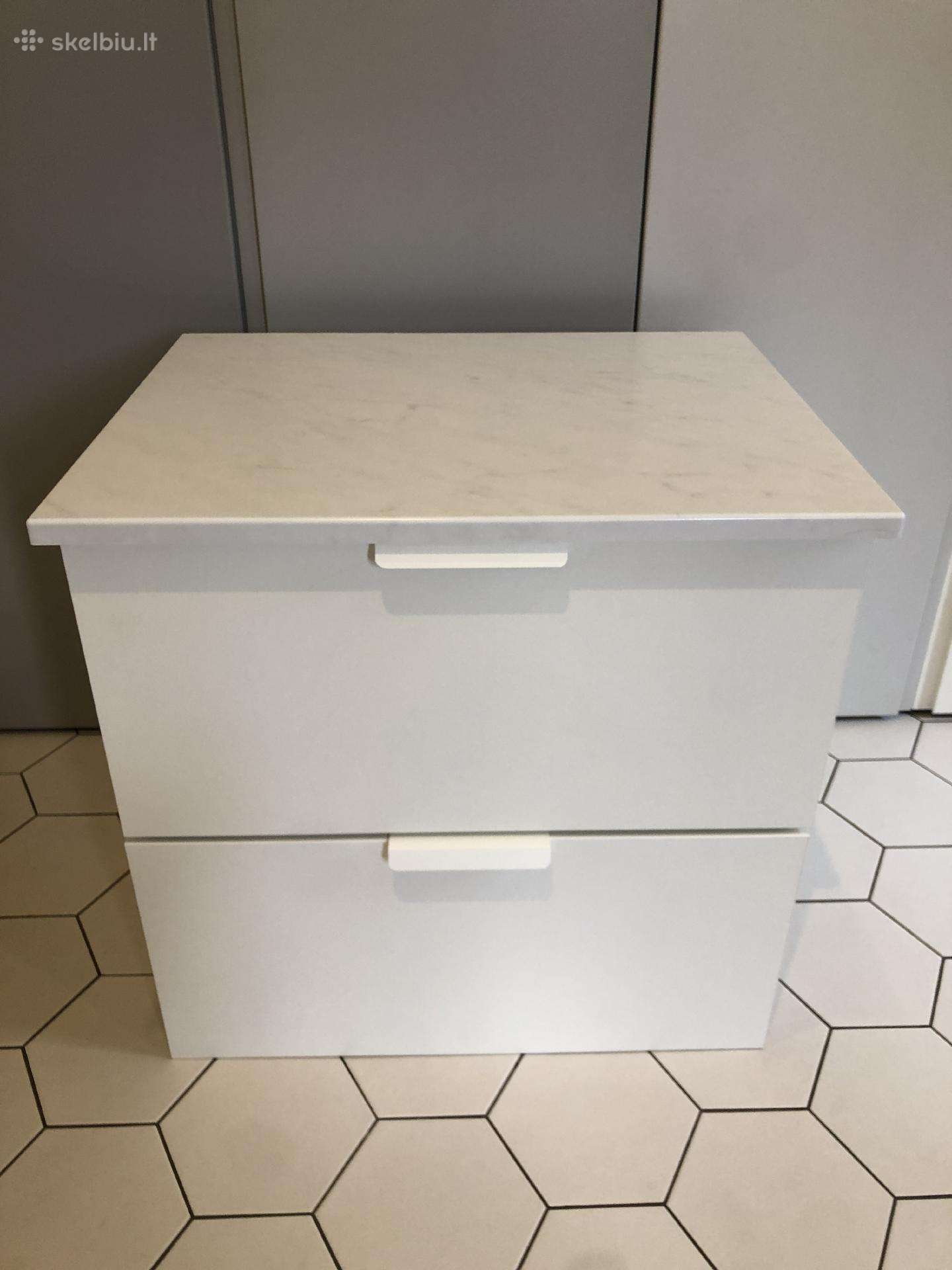 Ikea vonios spintelė, praustuvas, maišytuvas Jika