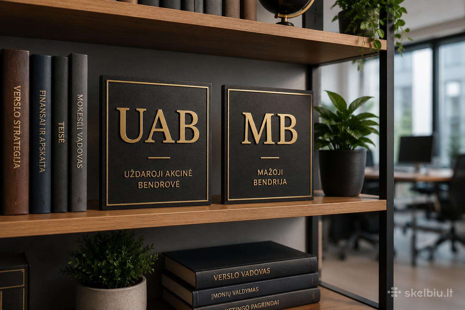 Parduodama UAB ir MB