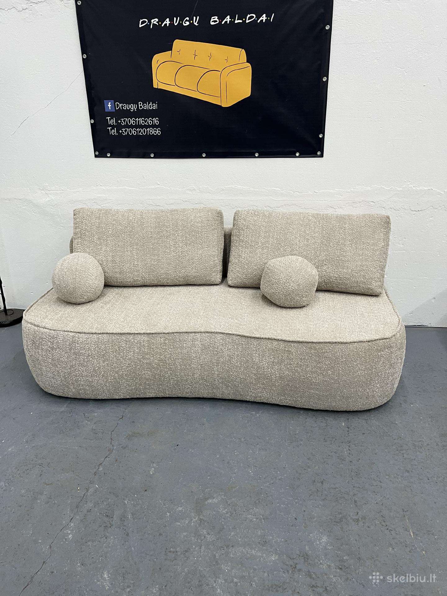 Nauja sofa Marco su miego funkcija