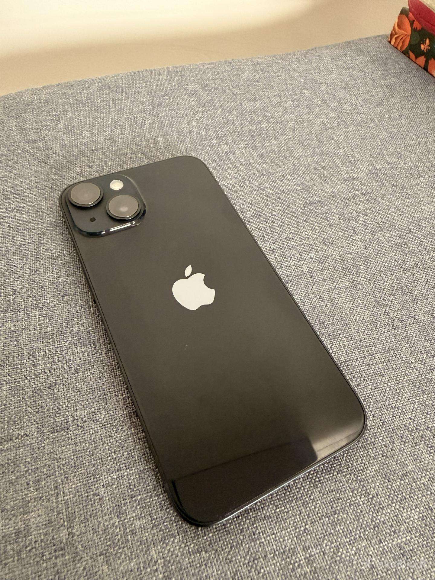 iPhone 14, 128 GB, juodos spalvos