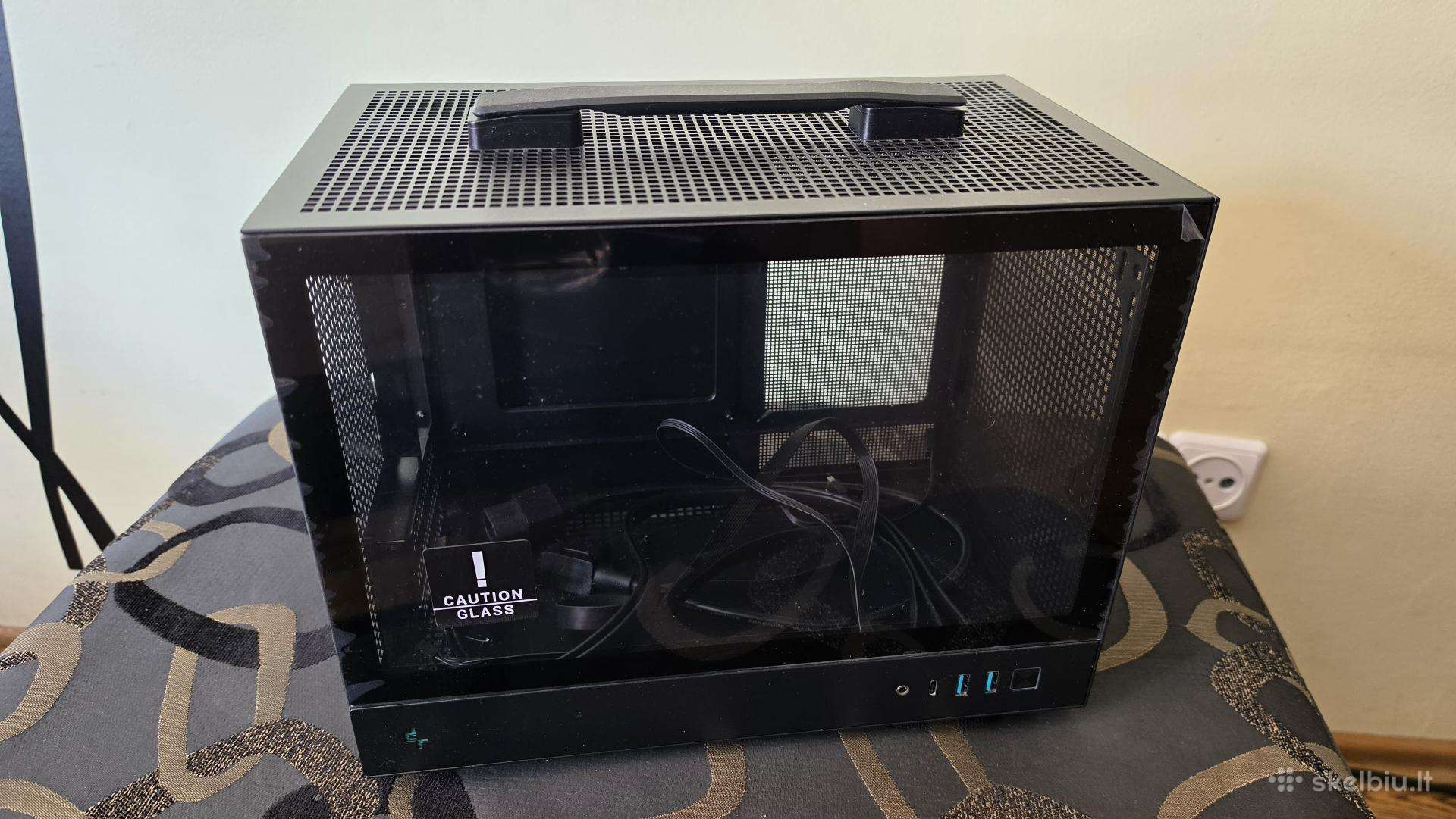 Deepcool Ch160 mini-itx korpusas