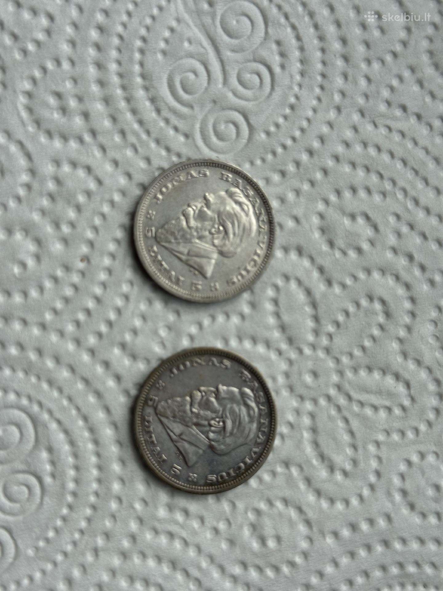 2vnt Basanaviciaus 5 Litai 1936m