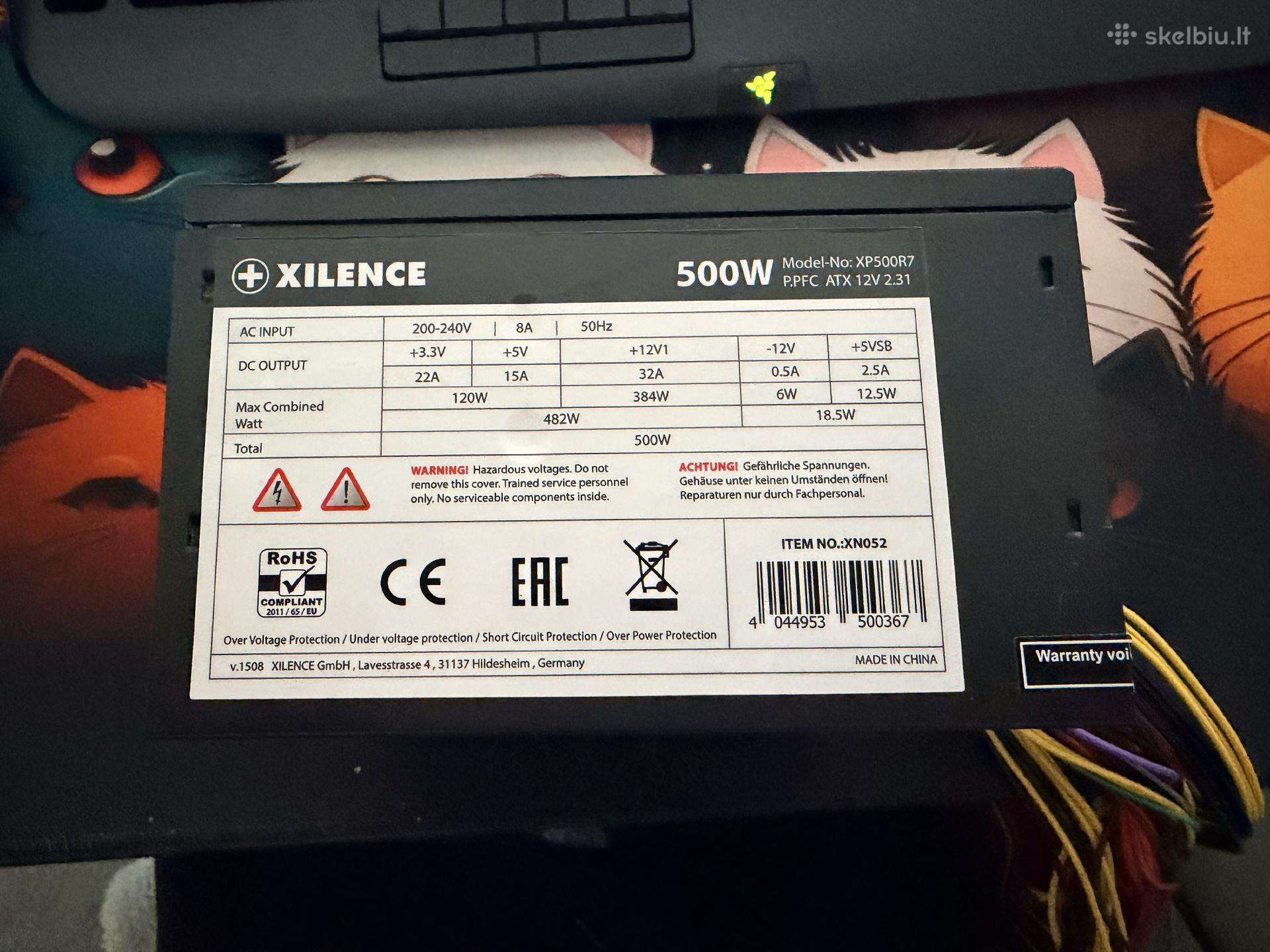 Maitinimo blokas Xilence 500w