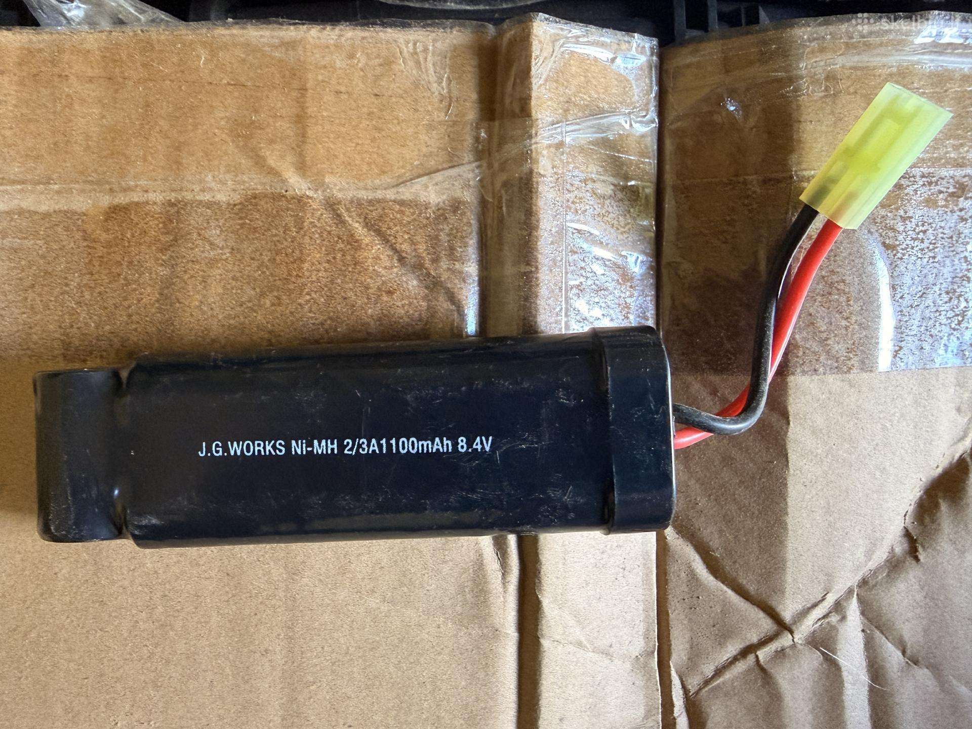 Baterija 8.4v 1100mah Nimh