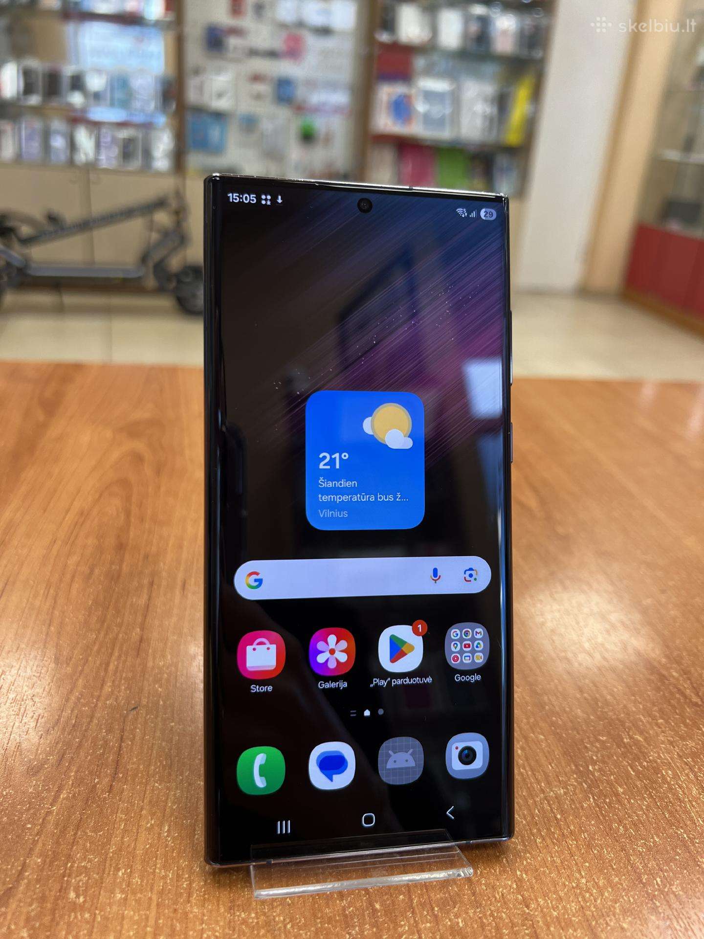 Samsung S908b Galaxy S22 Ultra 5G 512 GB (naudotas
