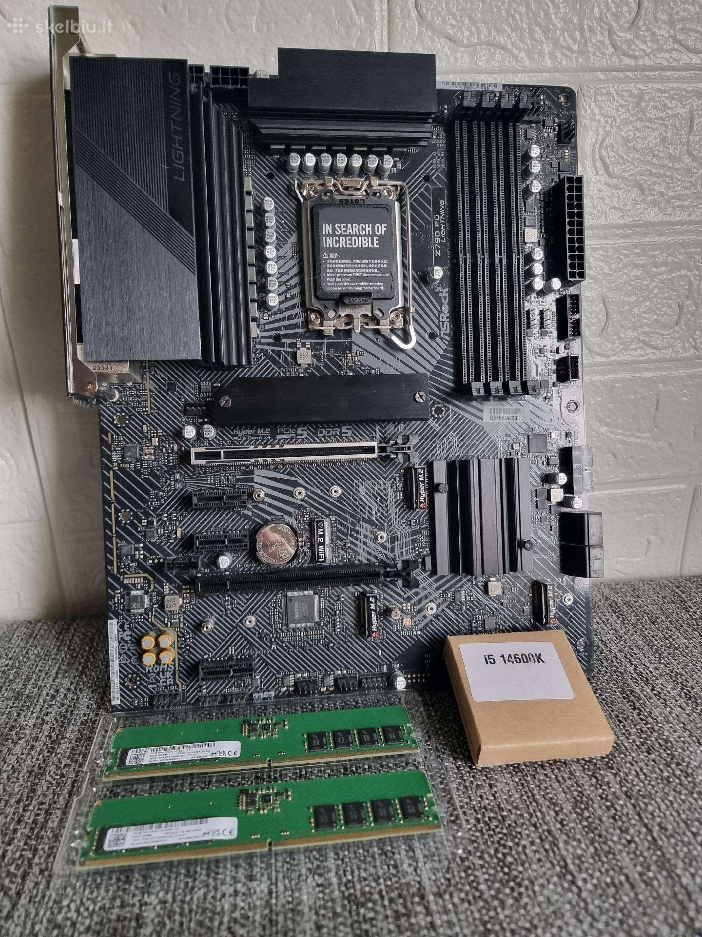 I5 14600k + Z790 + Ddr5 32gb 5600mhz