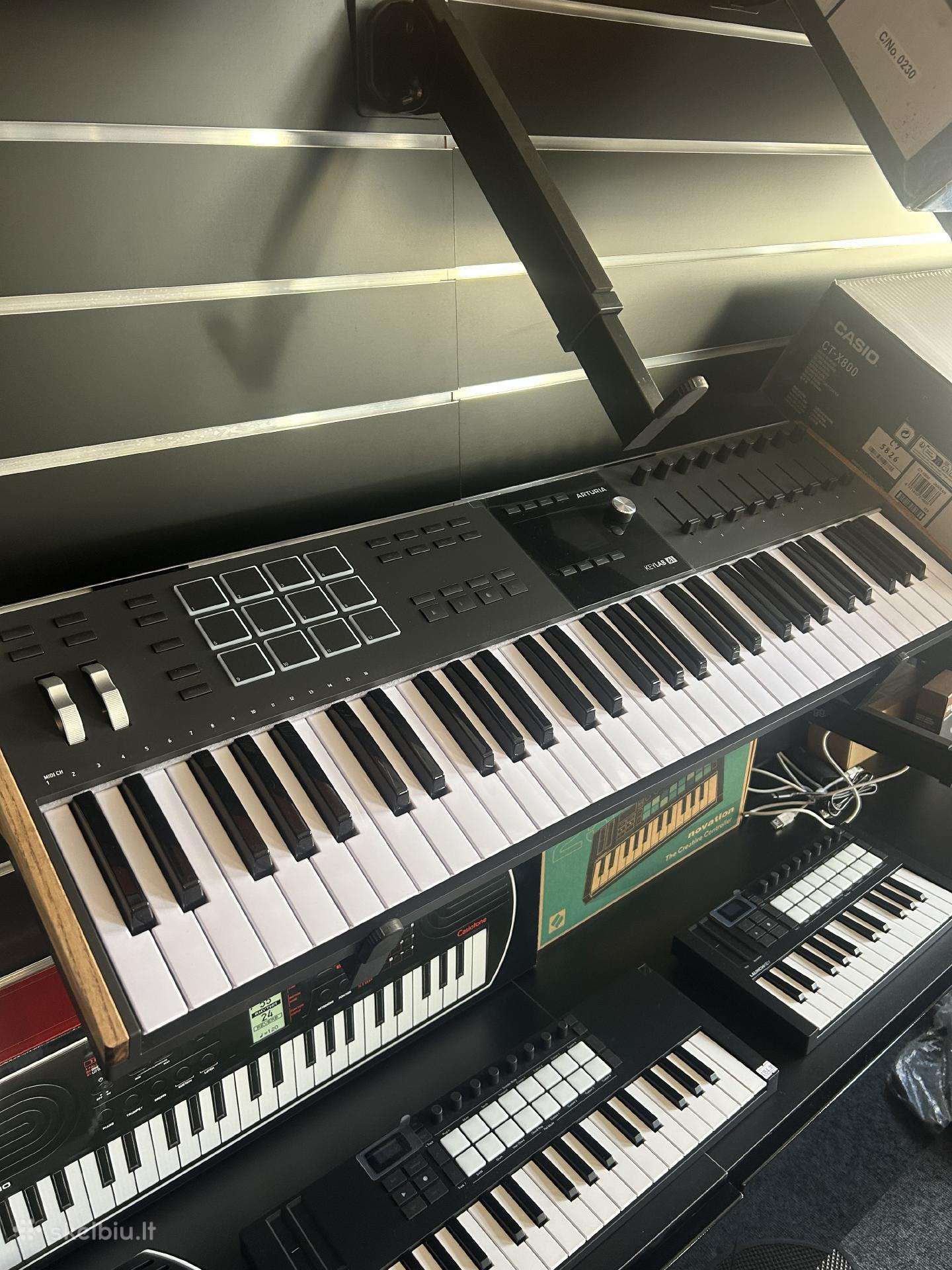 Midi klaviatūra Novation Keylab 61 Mk3
