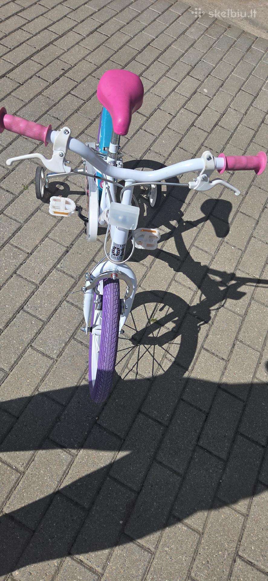 Mergaitiškas dviratukas