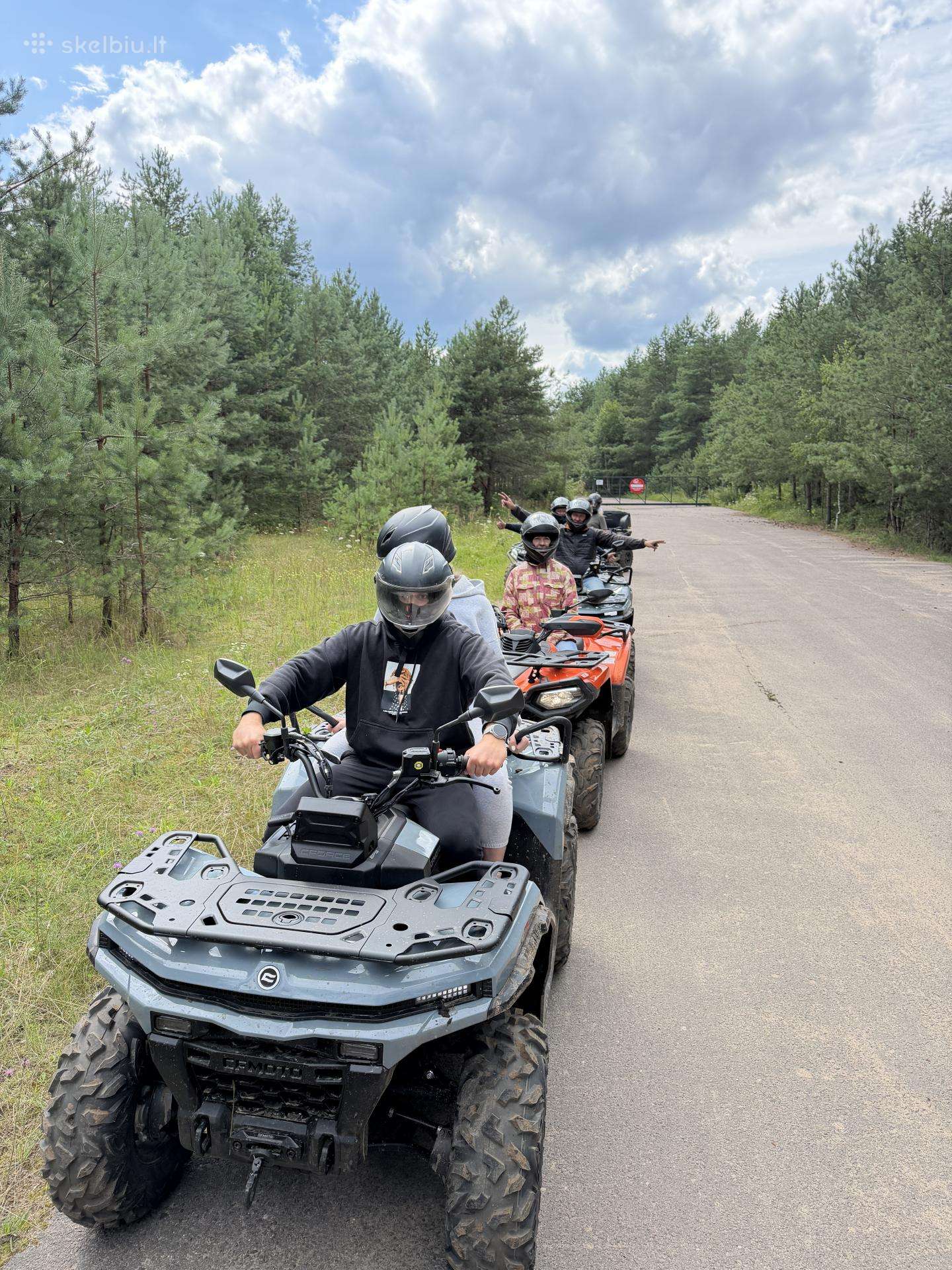 CFMOTO CFORCE 450L, keturračiai