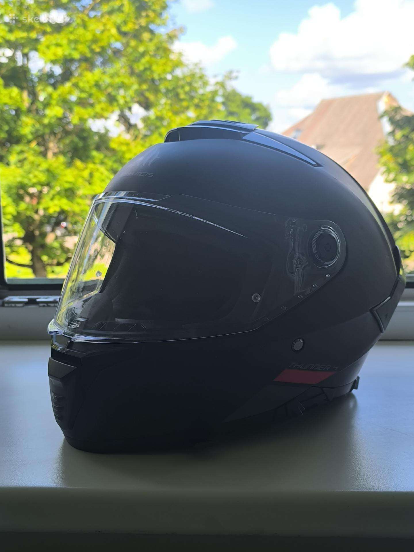 Motociklo Šalmas Mt Helmets Thunder 4 Sv