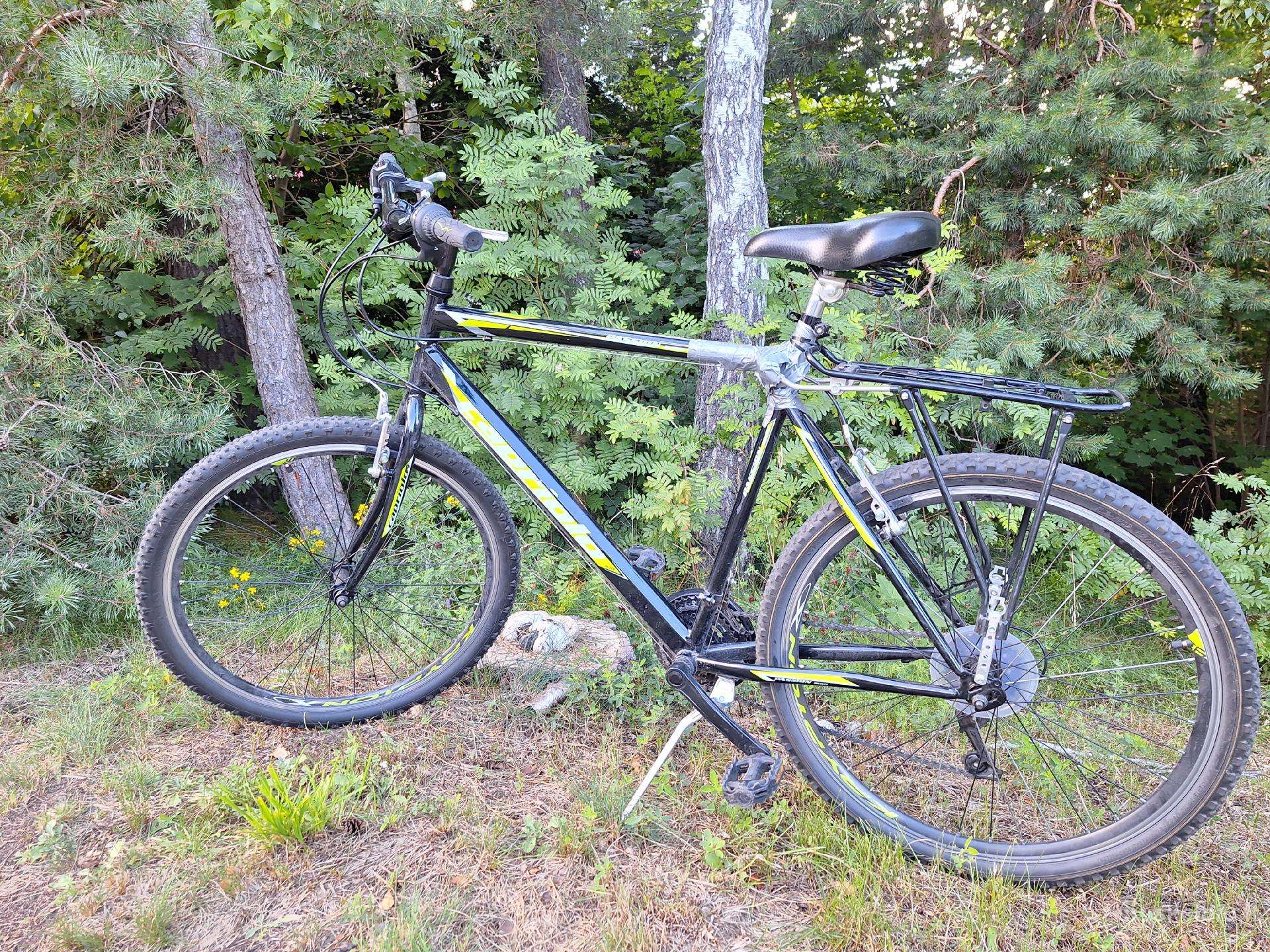 Kalnų dviratis Capriolo Passion 26", juodas
