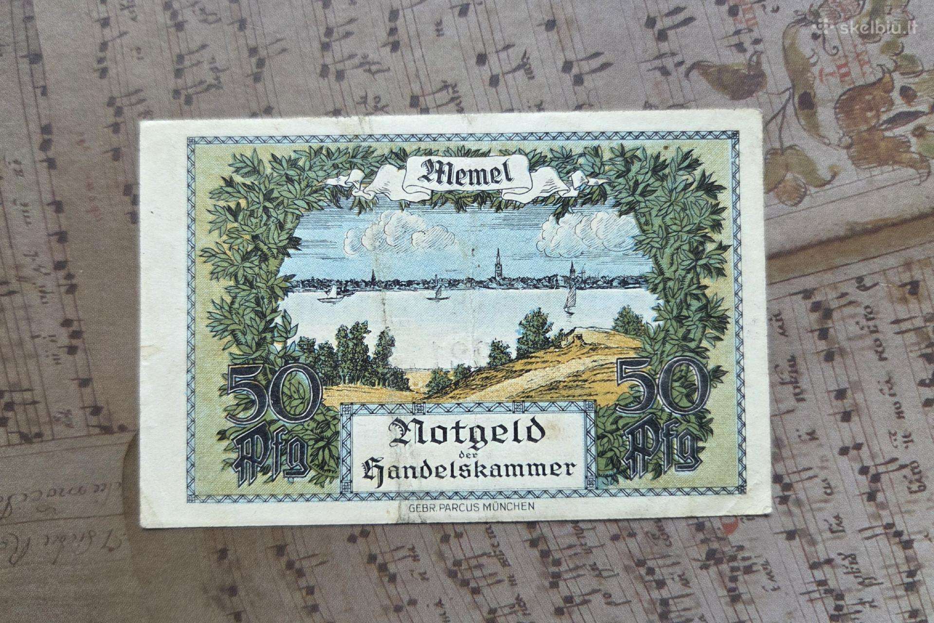 1/2 mark 1922 Memel