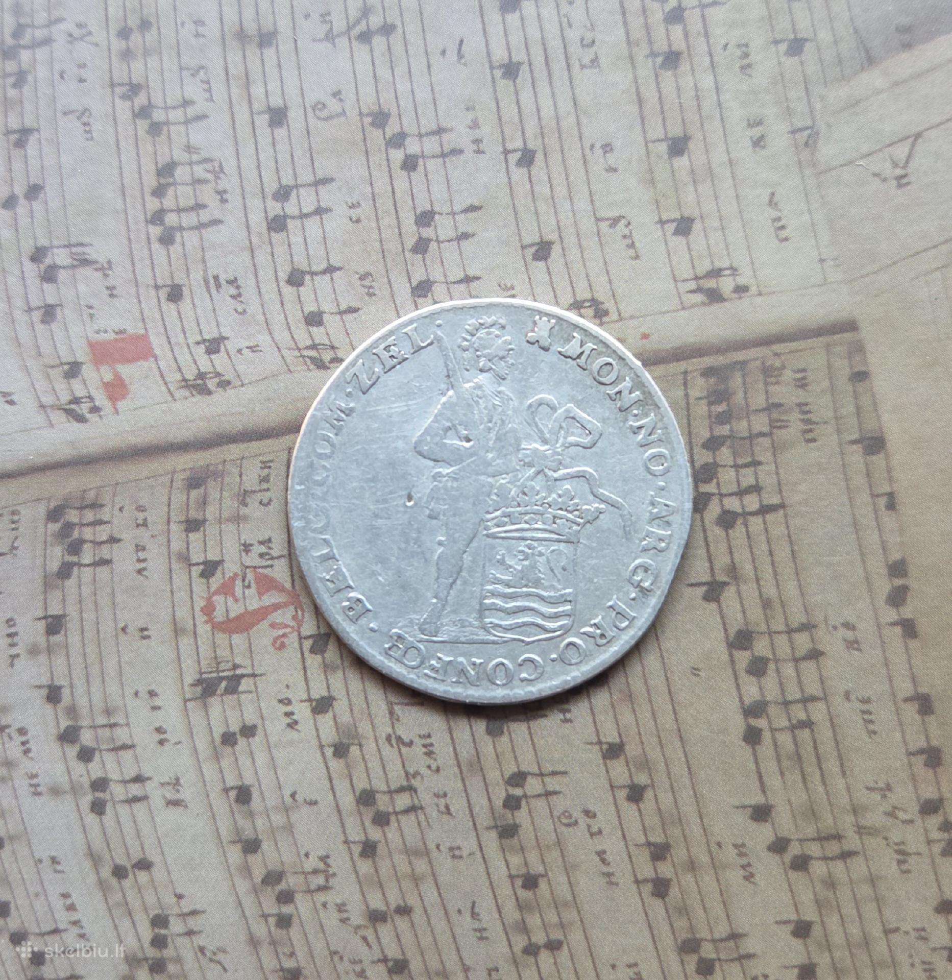 1/2 dukato 1764 Olandija