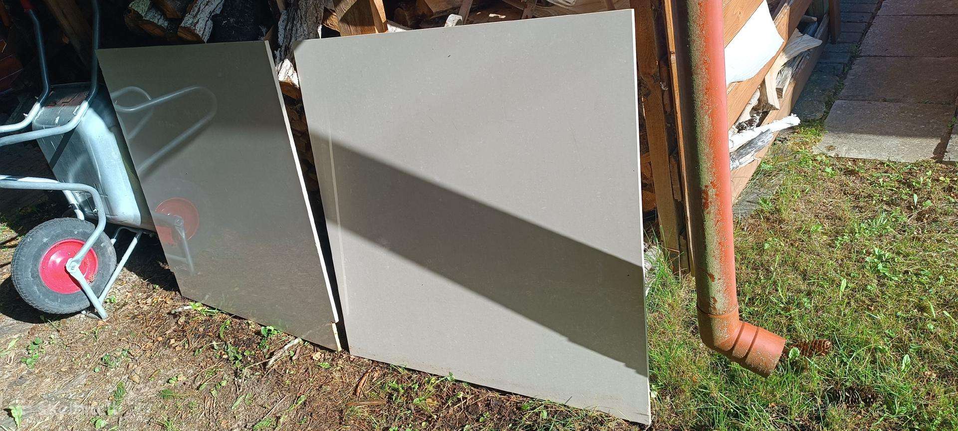 Grindų Plytelės smėlio spalvos 1m.x 1m