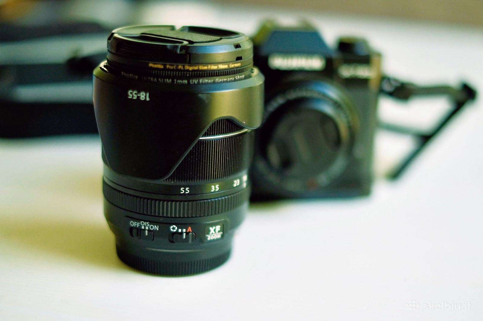 Fuji 27mm F2.8 / 18-55mm F2.8-4