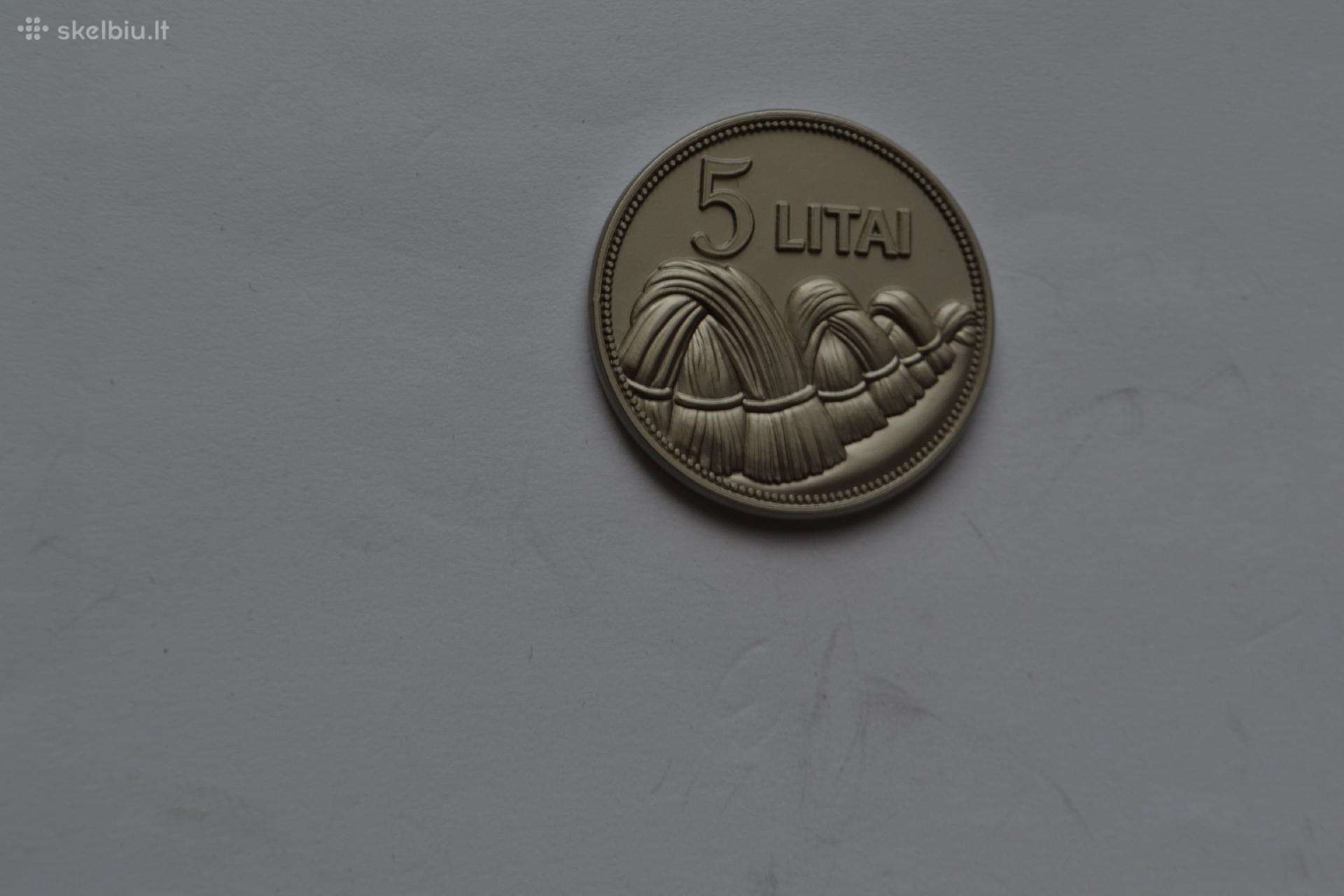 Bandyminiai 5 Litai