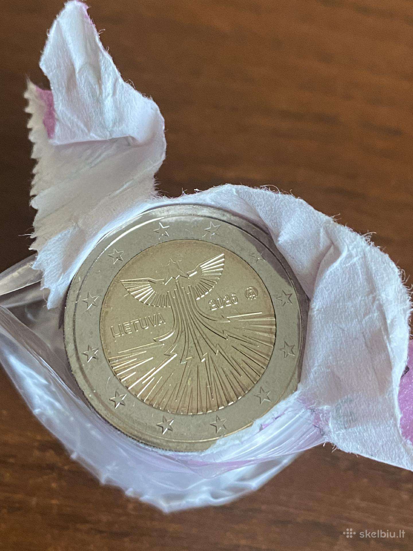 2€ Moneta, skirta Lietuvos energetinei nepriklauso