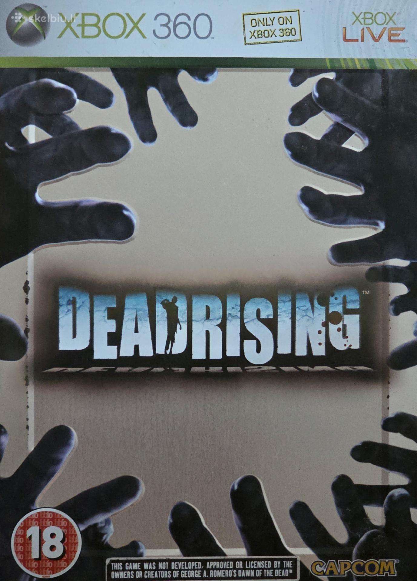 Dead rising 3 steelbook Xbox 360