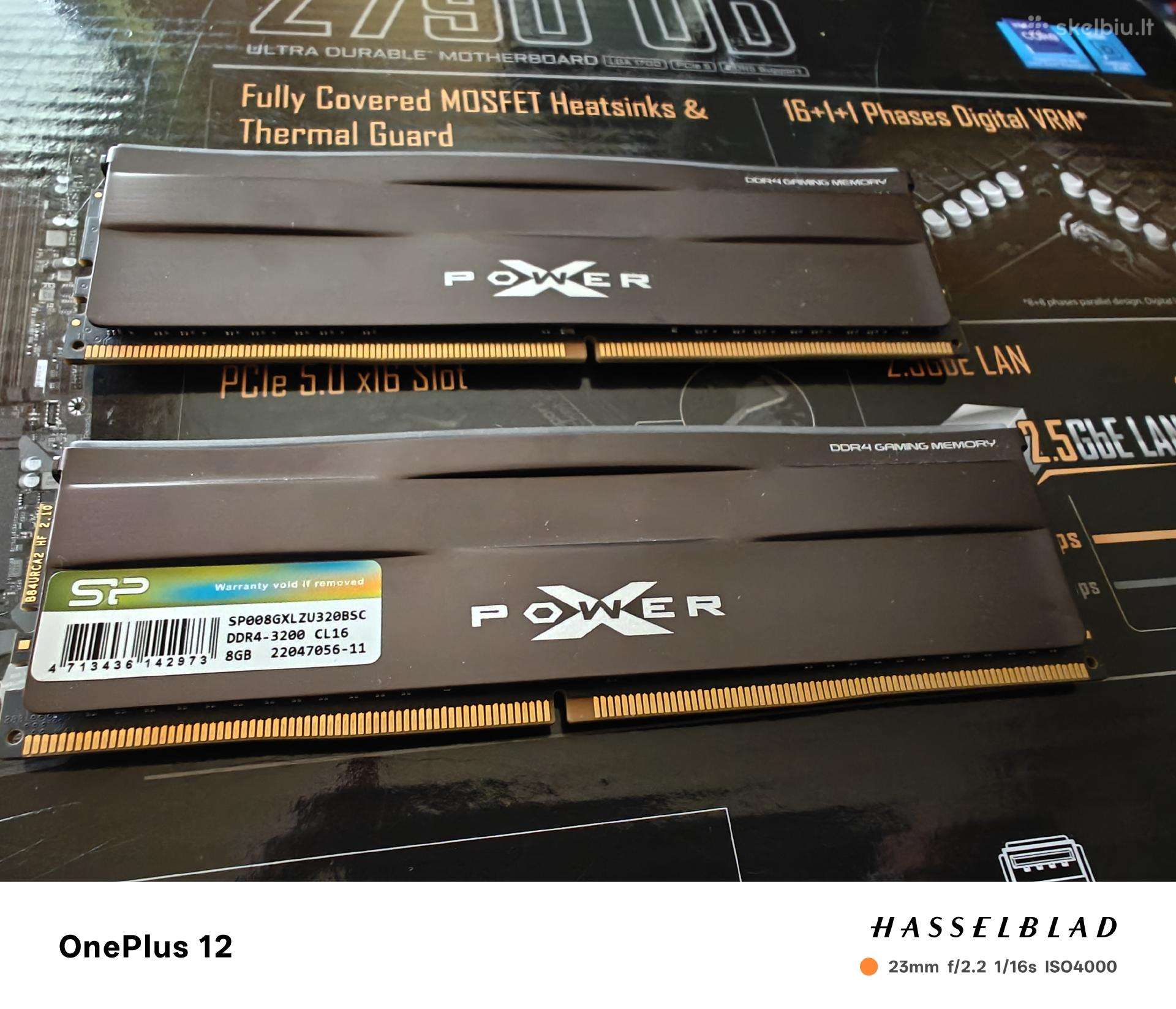16gb (2x8gb) Ddr4 3200mhz Cl16 RAM kit