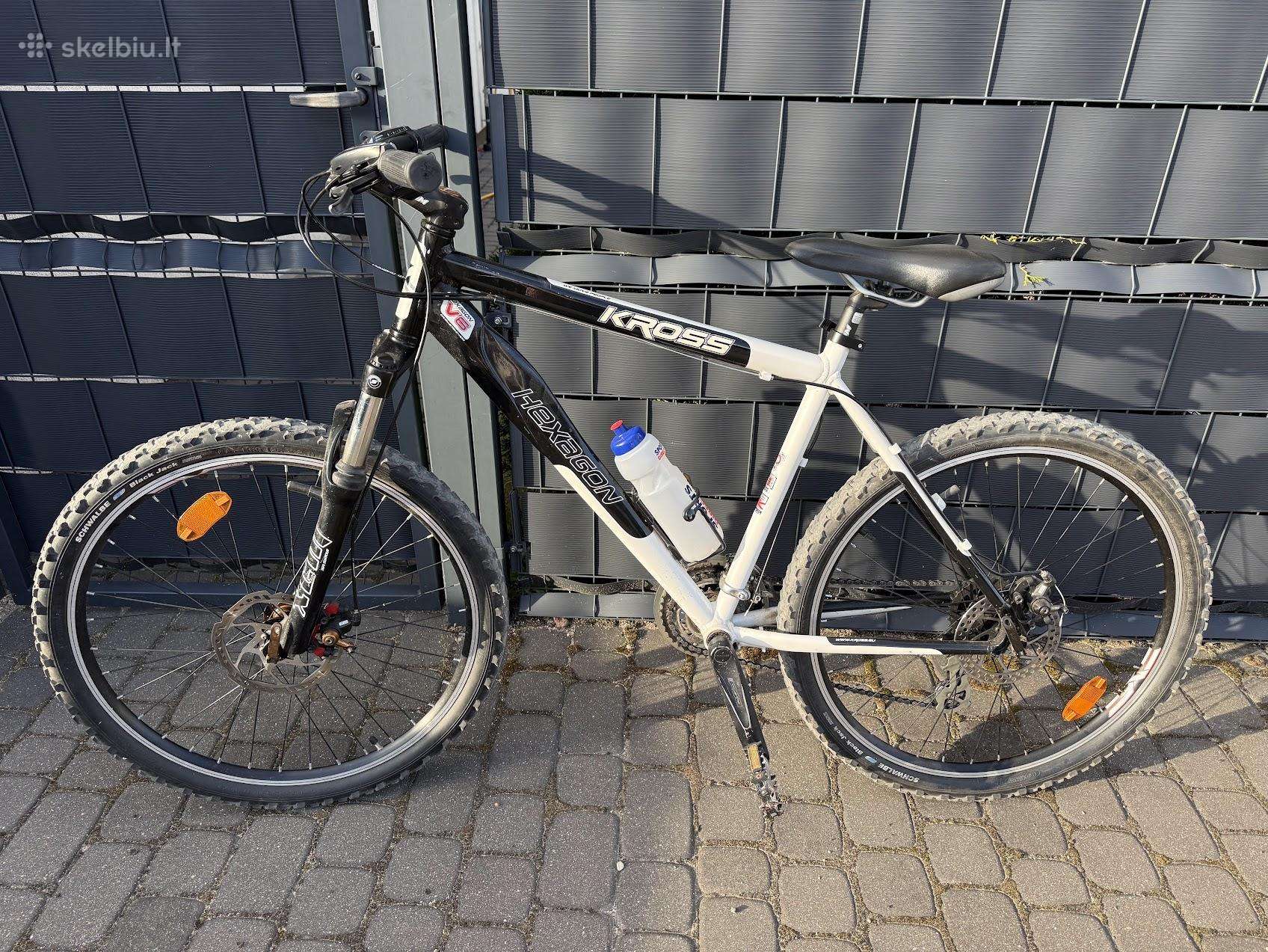 Kalnų dviratis Kross Hexagon V6 26" ratai M dydis