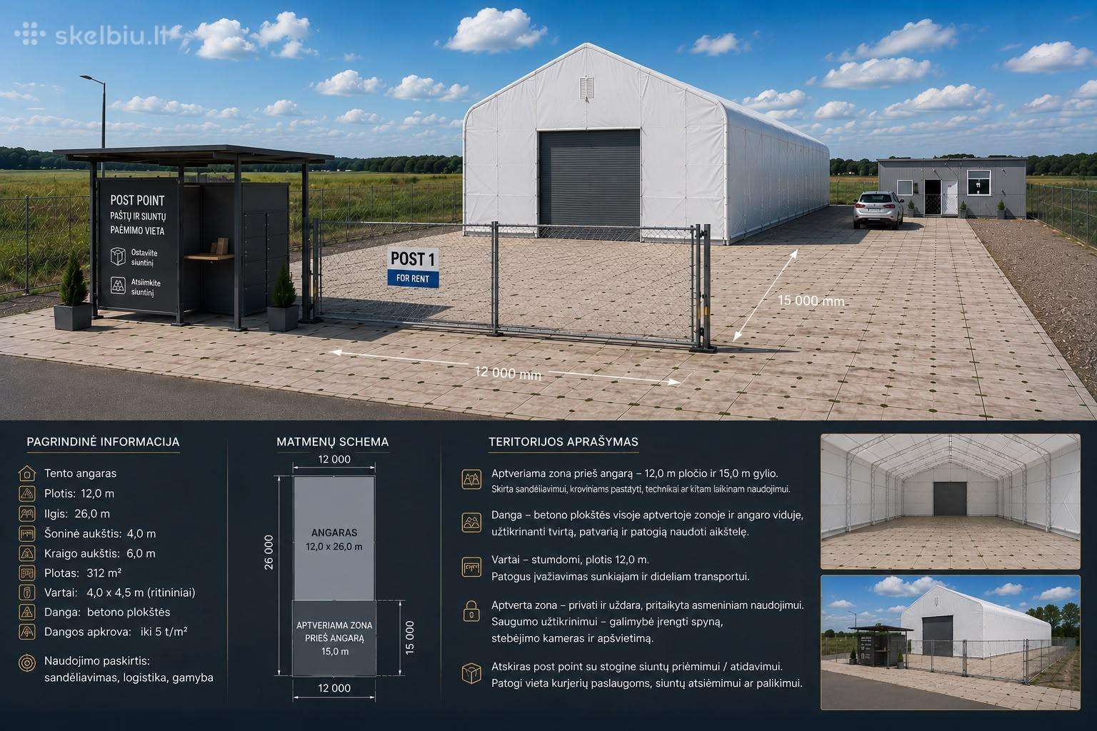Angaro nuoma Vydmantuose – šalia Palangos ir Klp