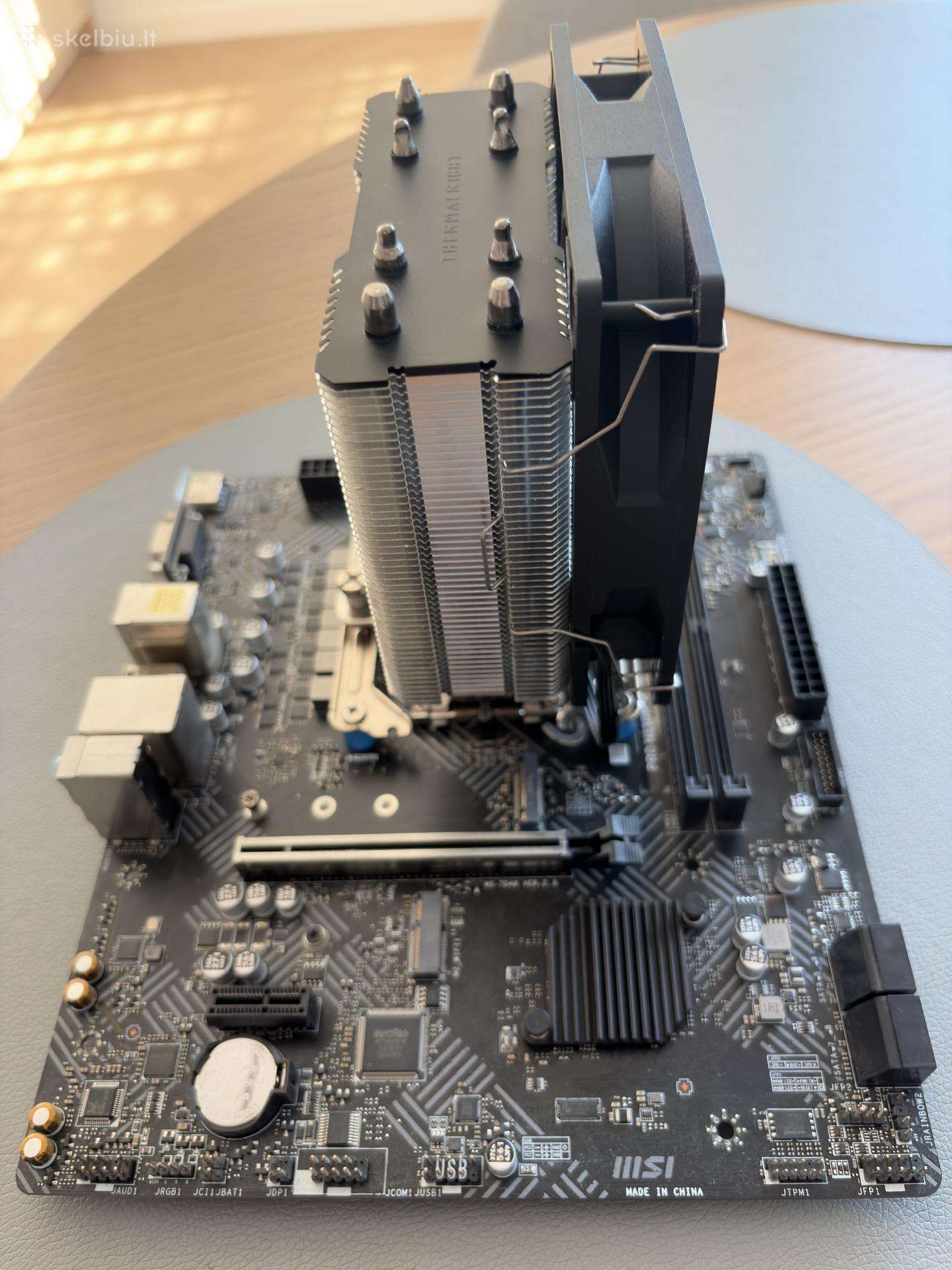 Pro H610m-g + i5-12400f motininė plokštė+ procesor
