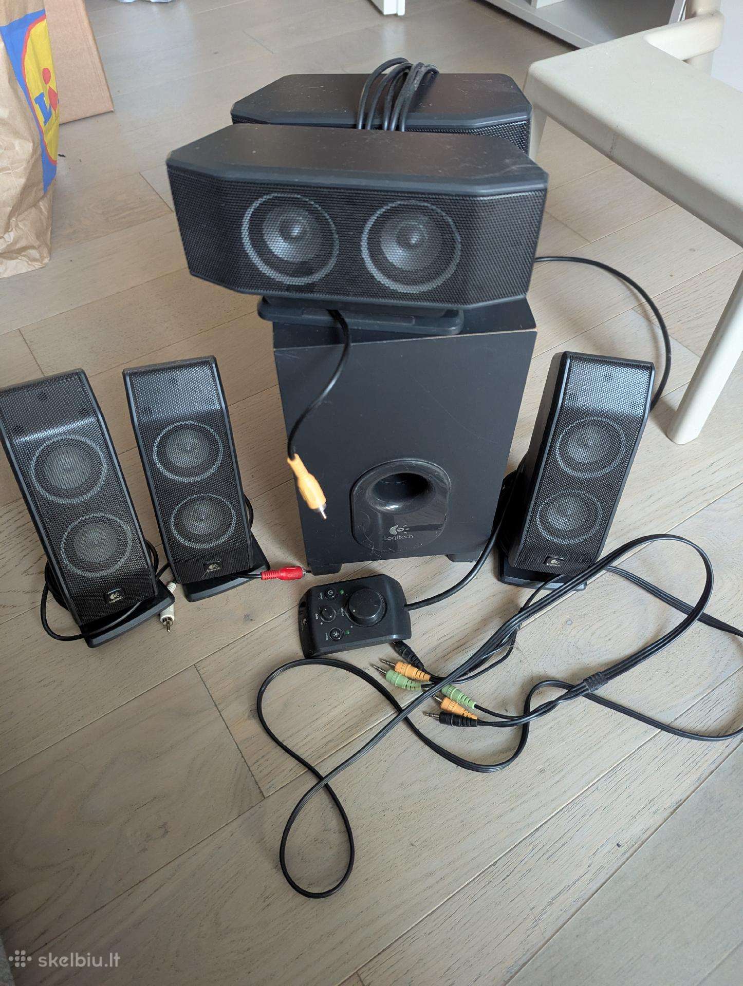 Logitech X-540 5.1 Garso sistema