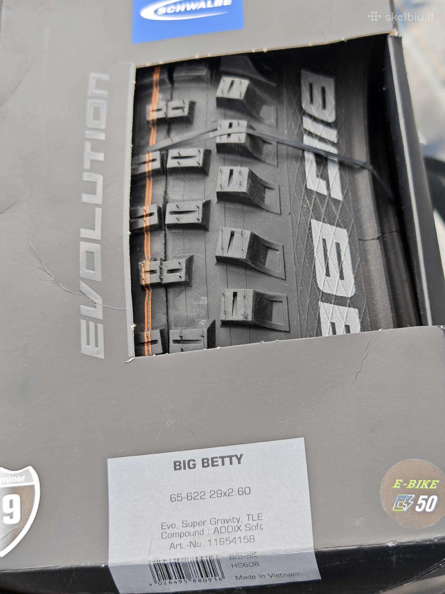 Shwalbe padanga 29 2.60 tubeless big betty