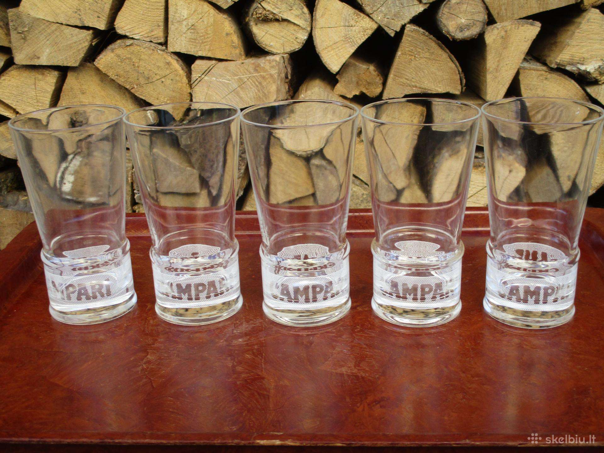 Campari taurės 5vnt.