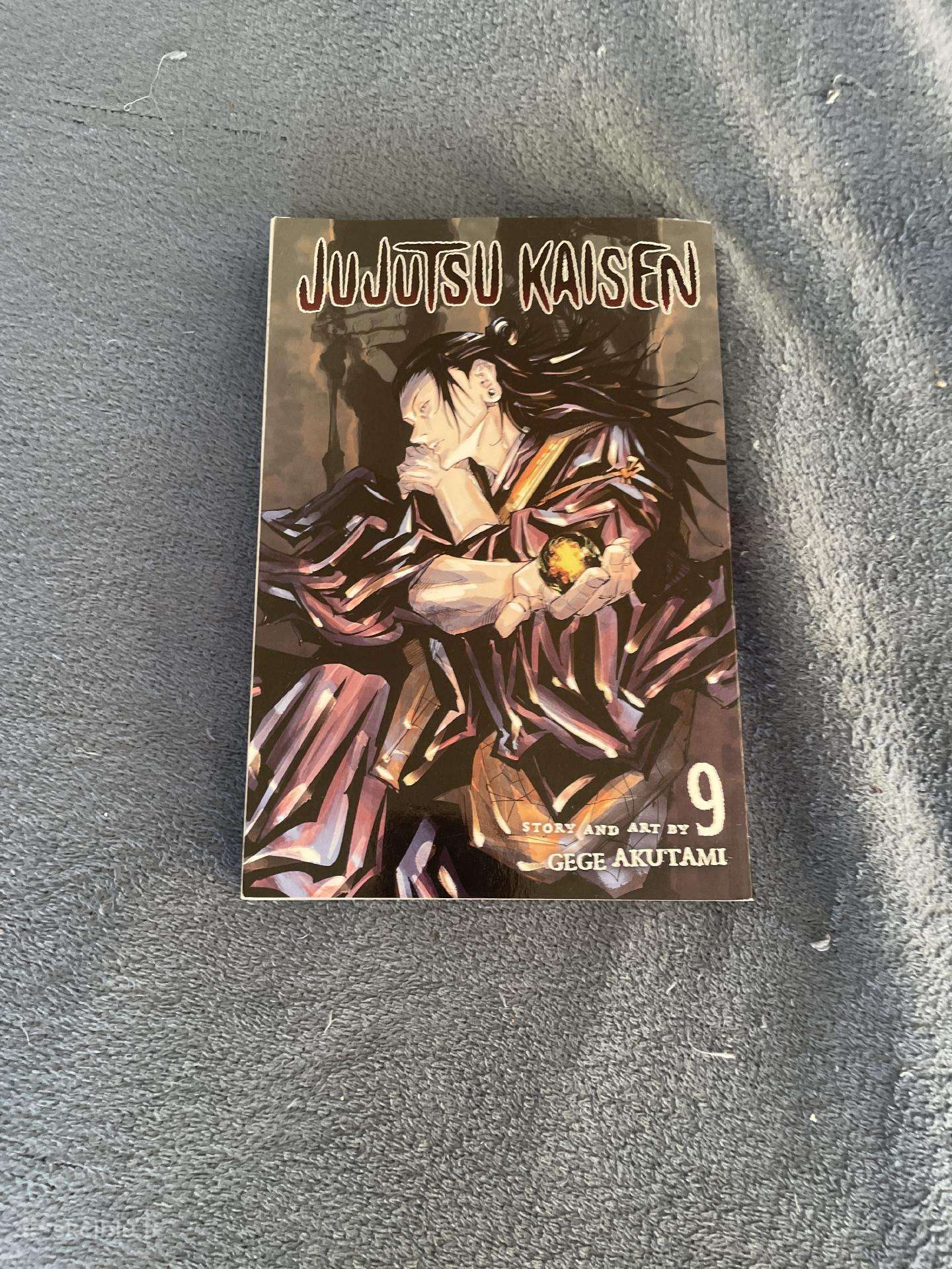 Jujutsu kaisen mangas 9 tonas