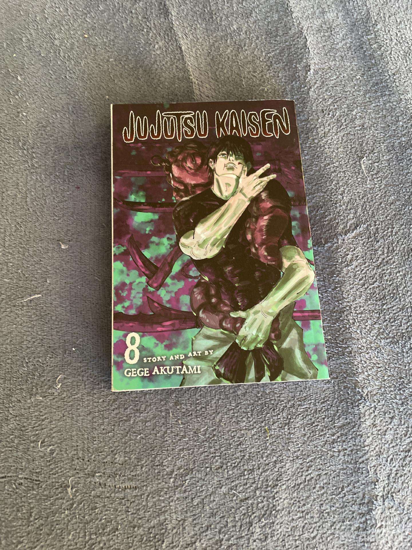 Jujutsu kaisen mangas tonas 8