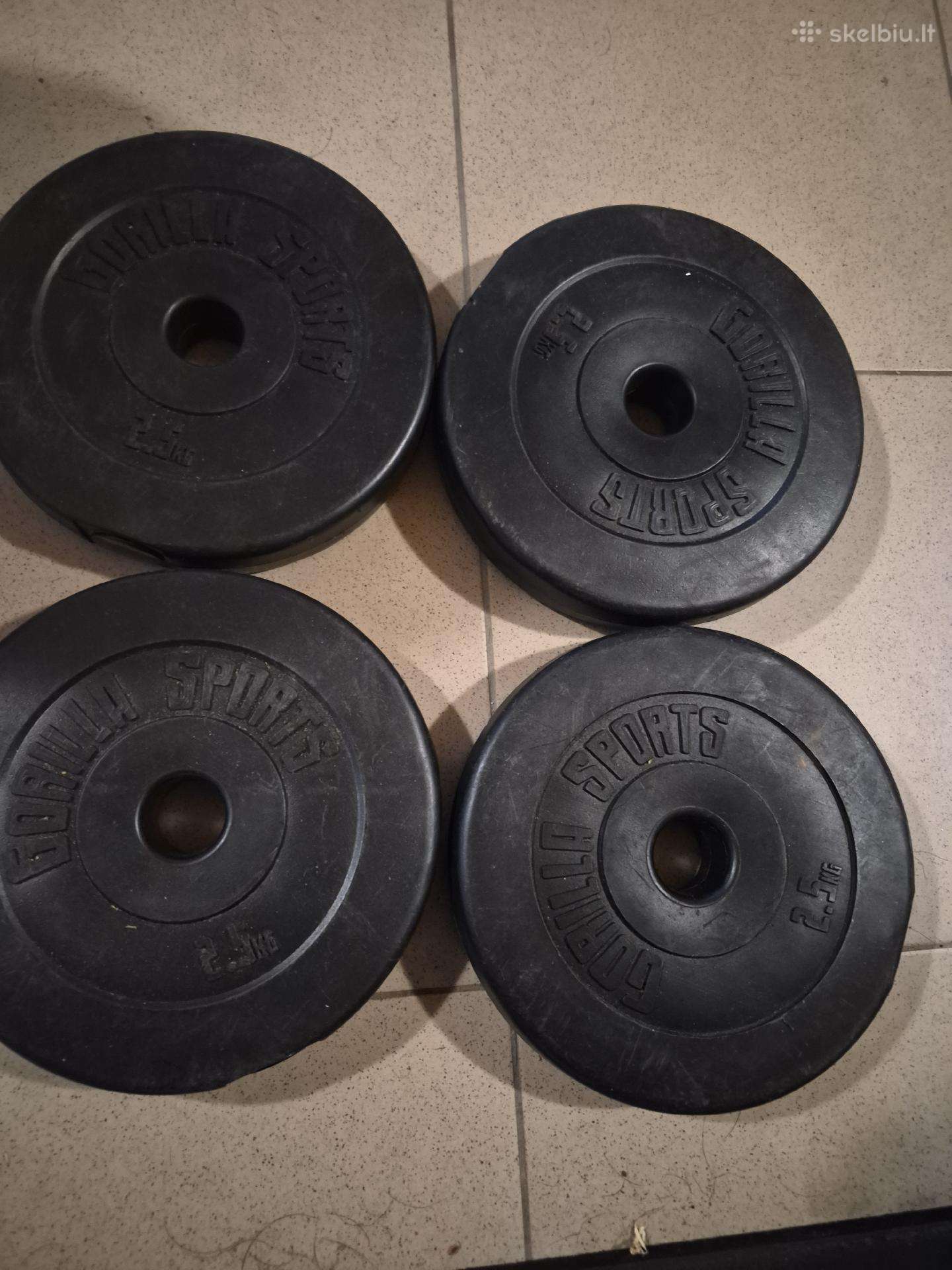 Gorilla sports svoriai