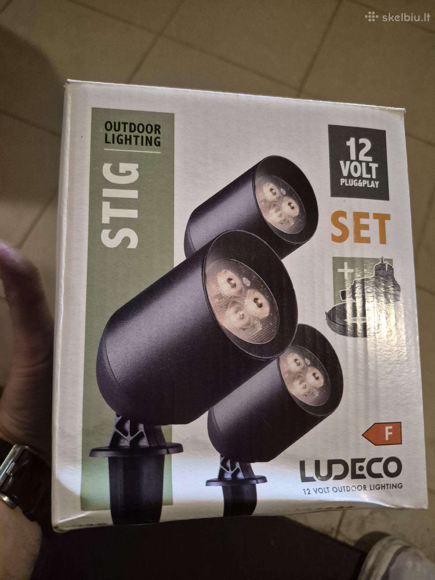 Ludeco 12v apšvietimas sodo