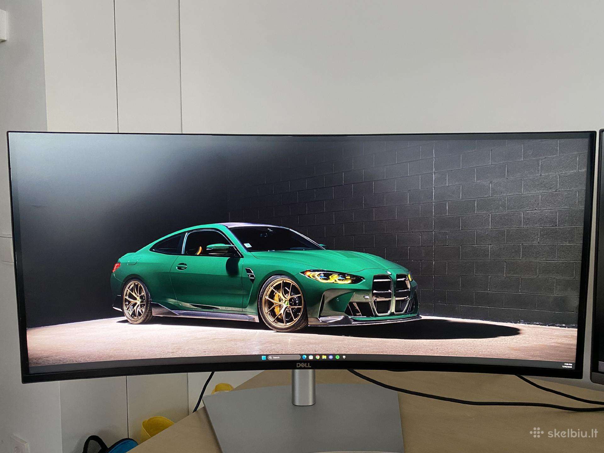 Dell Ultrasharp U3421we 34" Curved Wqhd monitorius