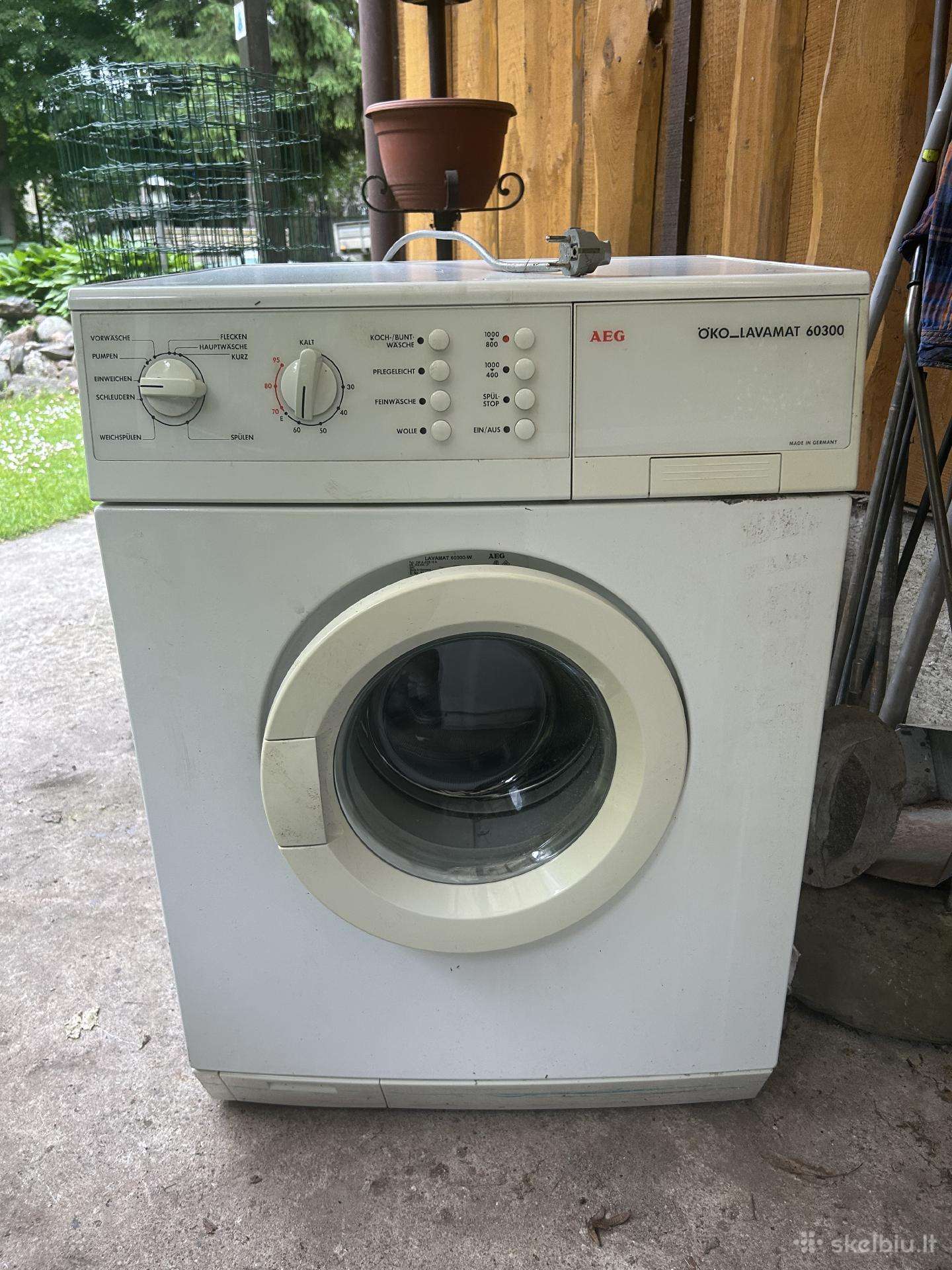 Skalbimo mašina Aeg 60300