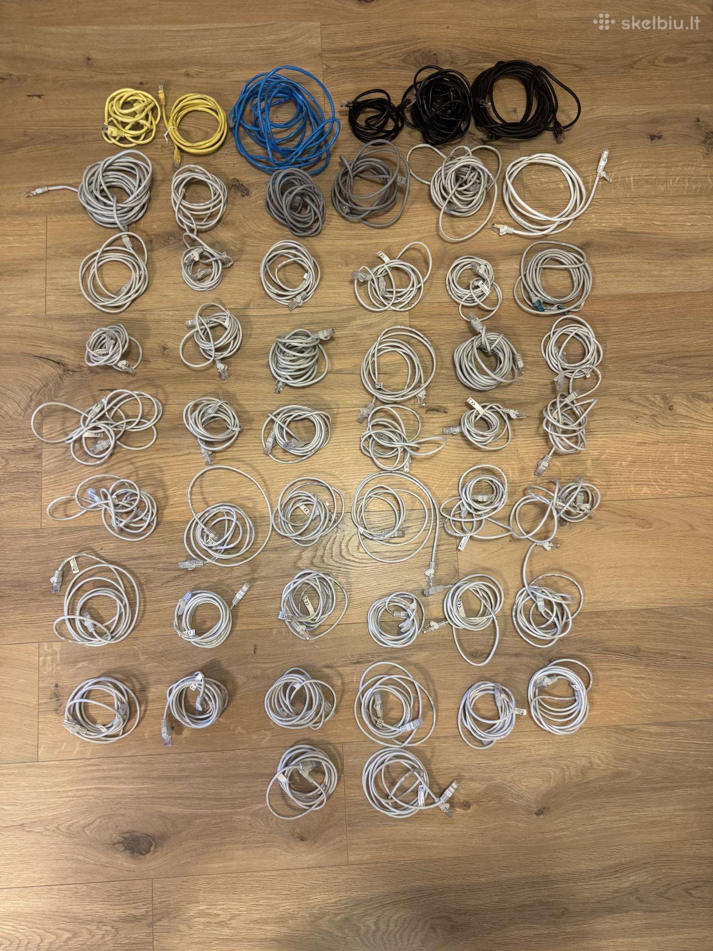 Cat5e Ethernet (Rj45) tinklo laidai
