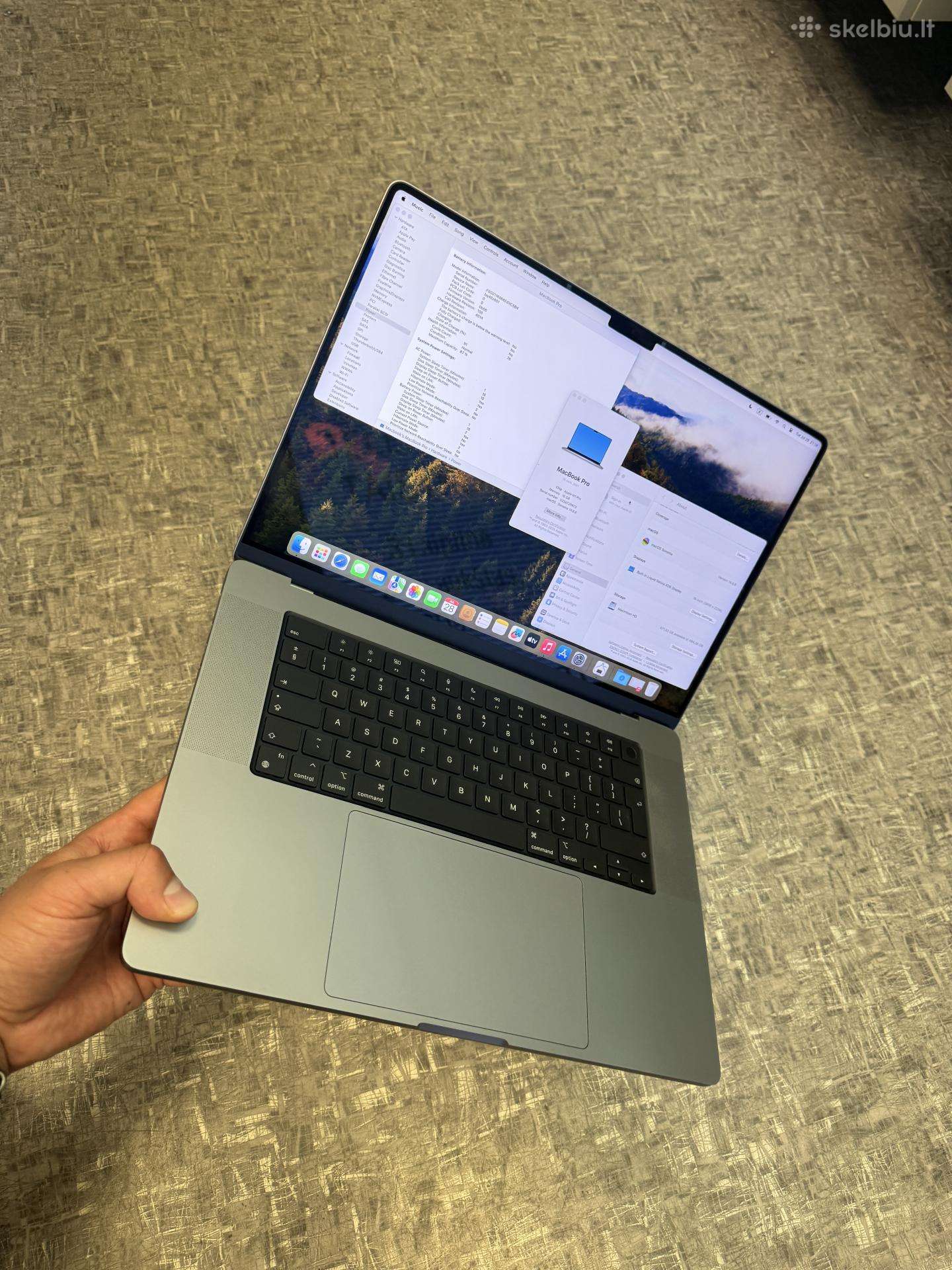 MacBook Pro 16" (2021) M1 Pro 16gb RAM 512gb