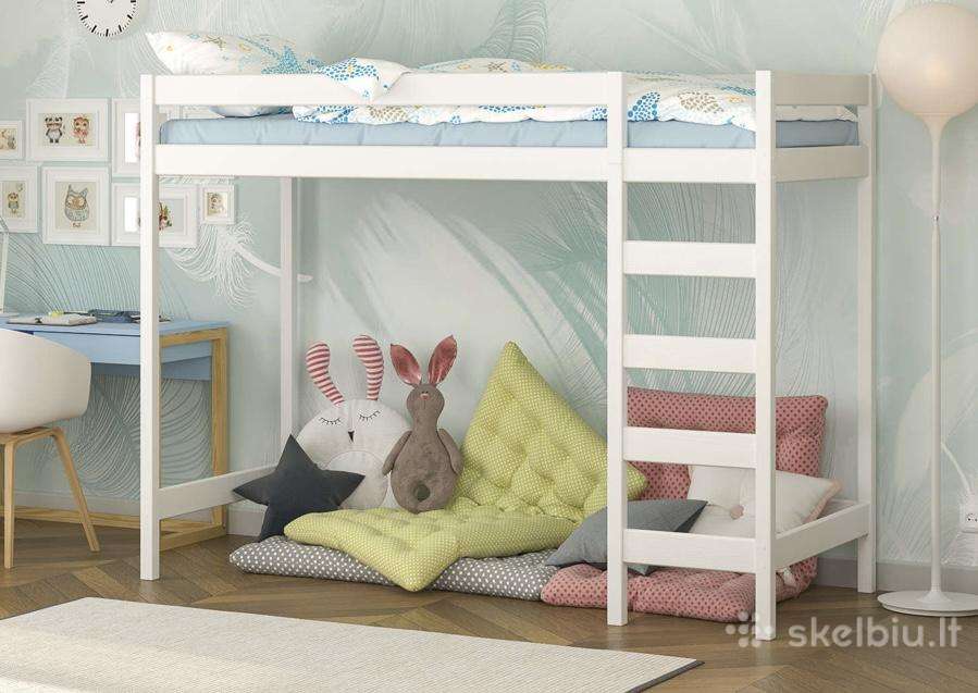 Vaikiška dviaukštė lova