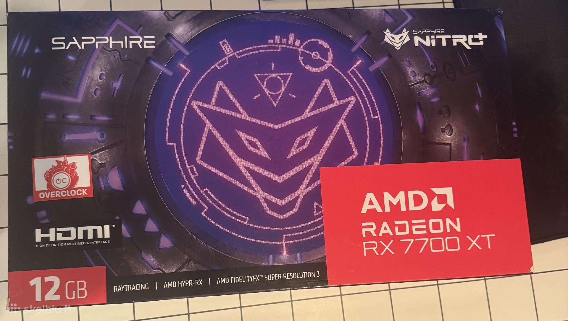 Sapphire Nitro Rx 7700 XT