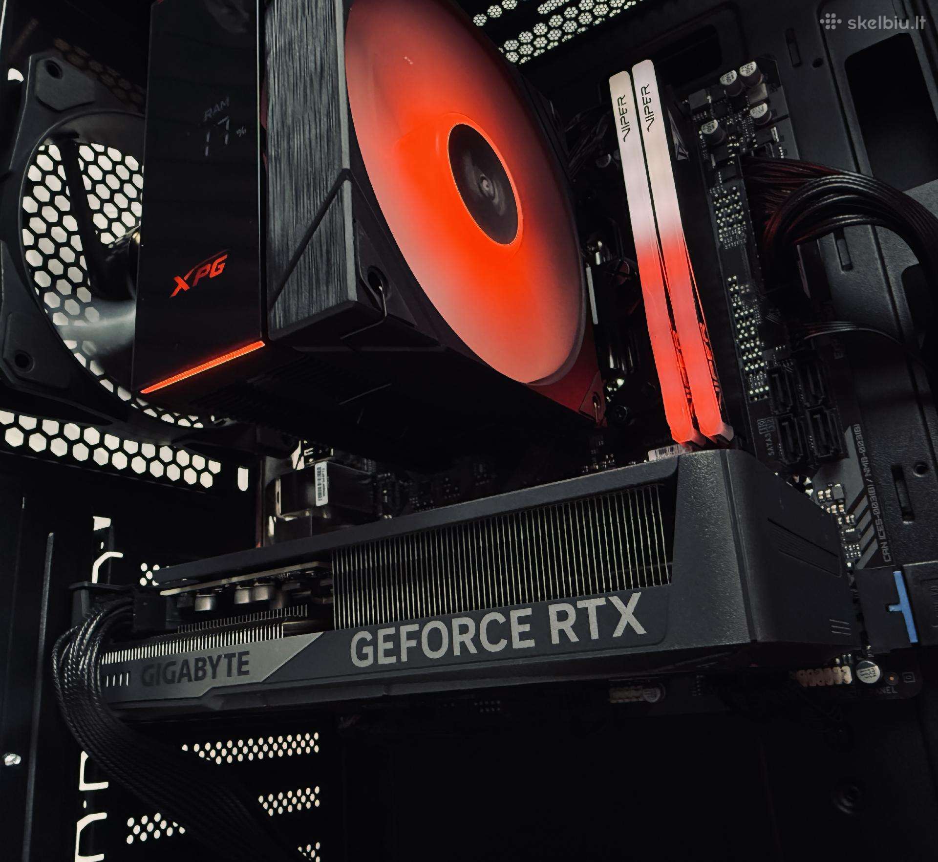 Naujas Kompiuteris - 32gb Ddr5 / Am5 / Rtx 50