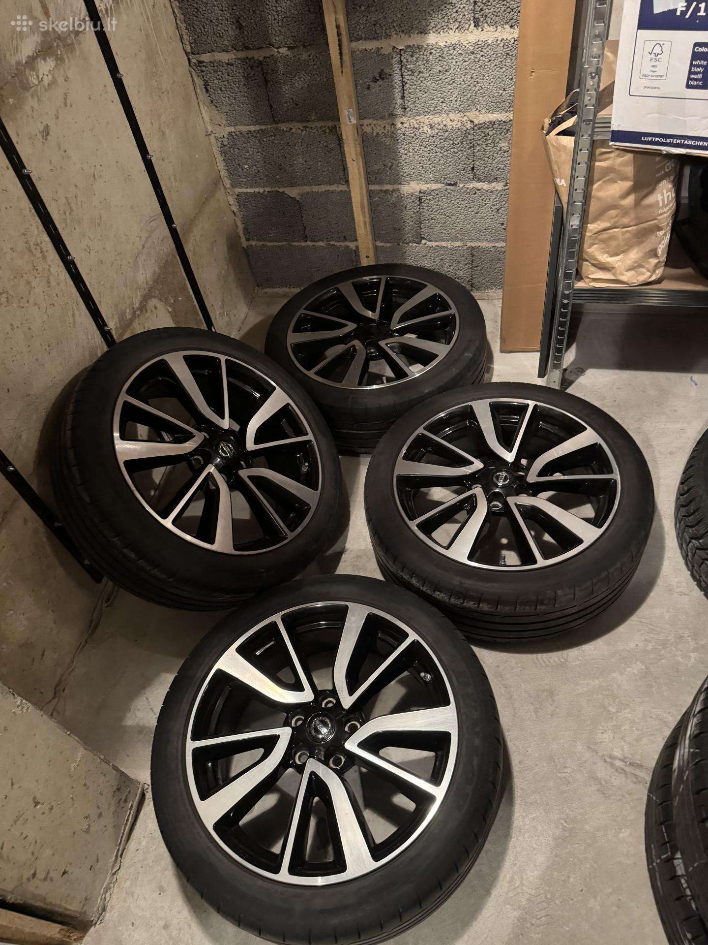 Org nissan ratlankiai su slegio davikliais