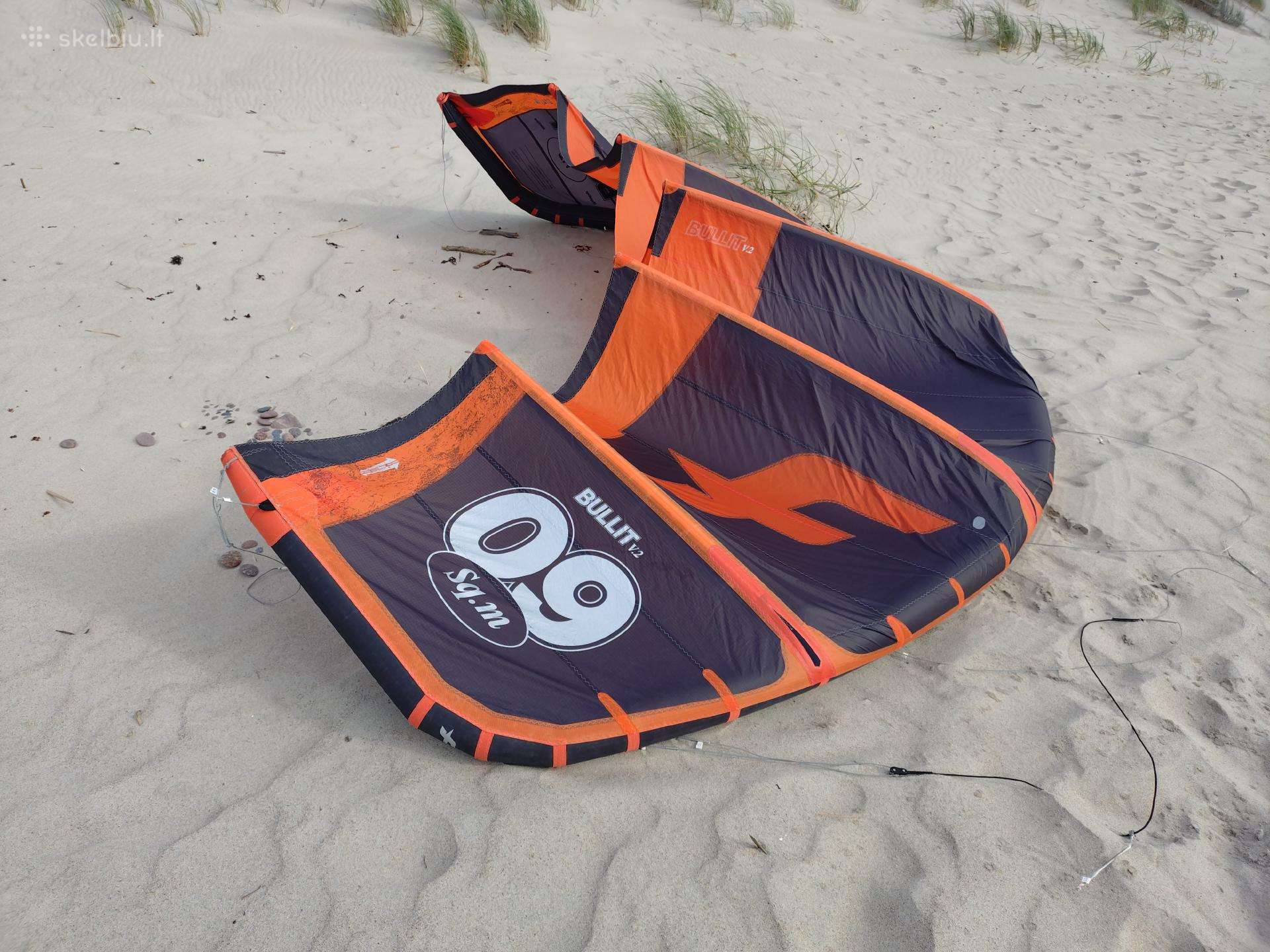 F-one bullit v2 9m kite kaitas jegos aitvaras