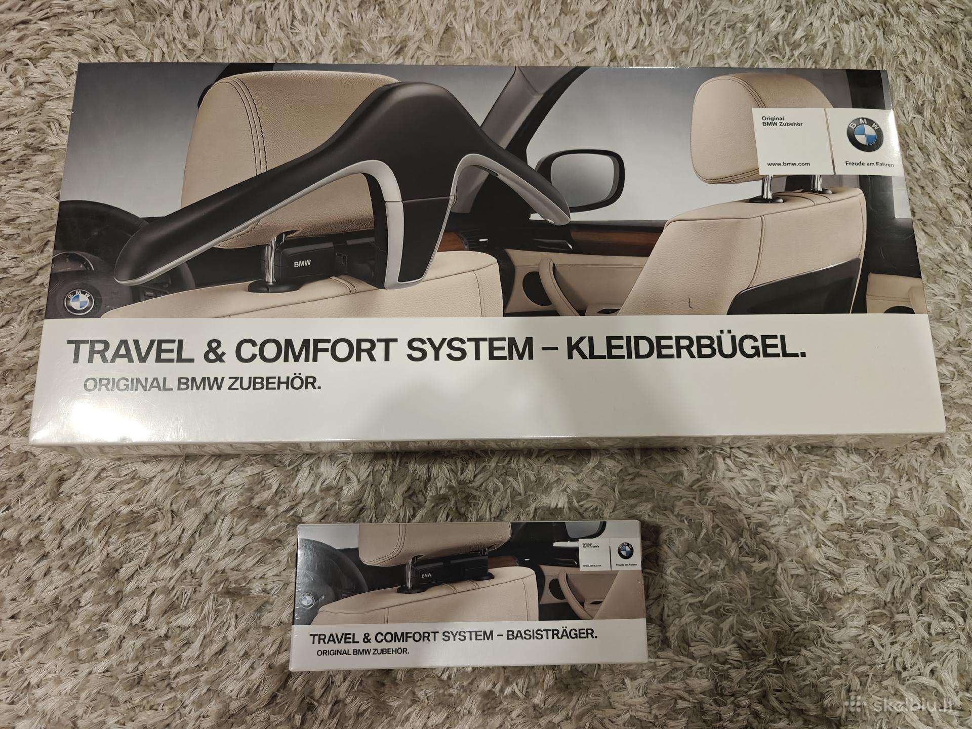 Bmw drabužių pakaba ir universalus laikiklis