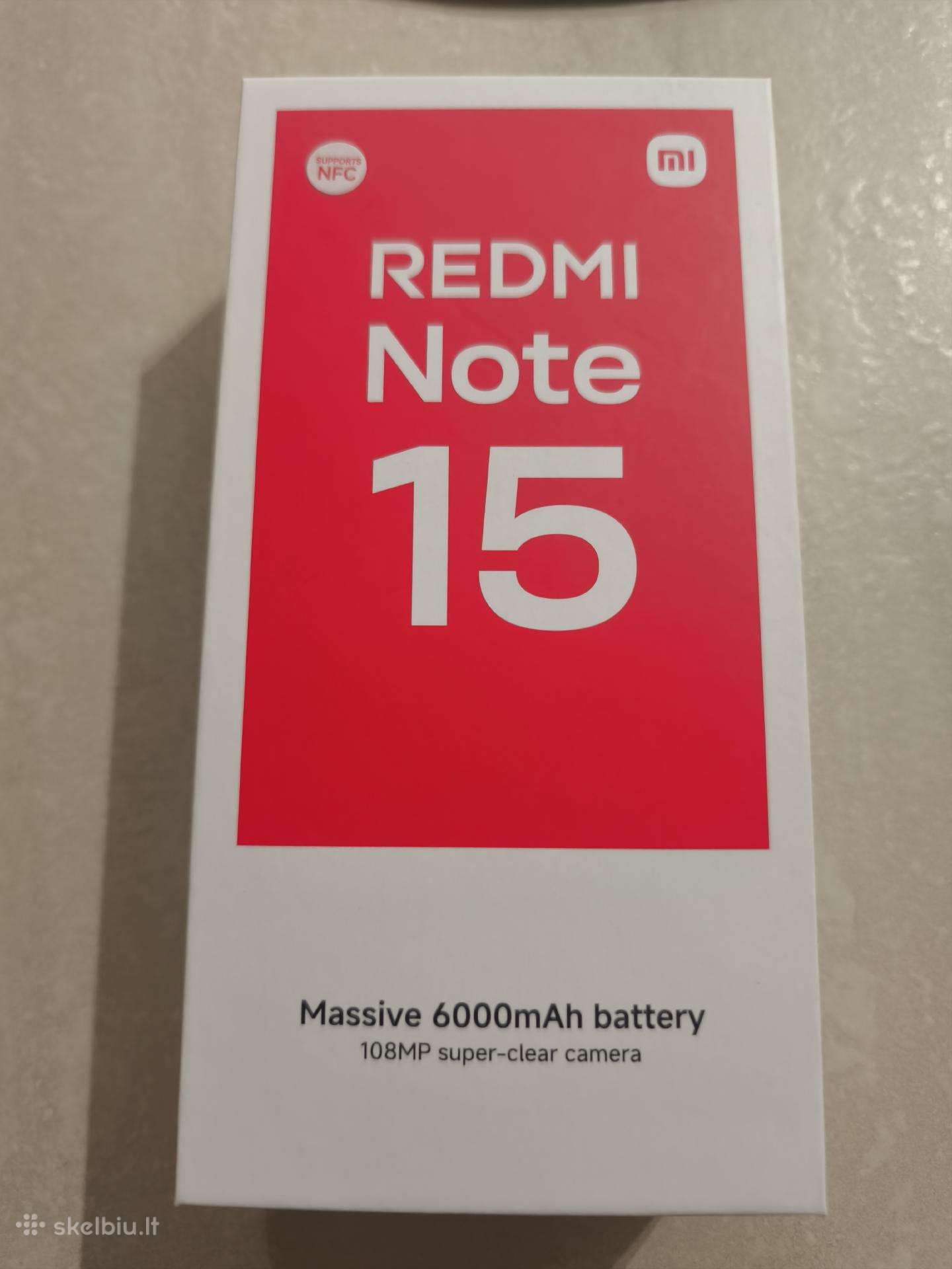 Xiaomi Redmi Note 15 (6gb / 128gb) Glacier Blue