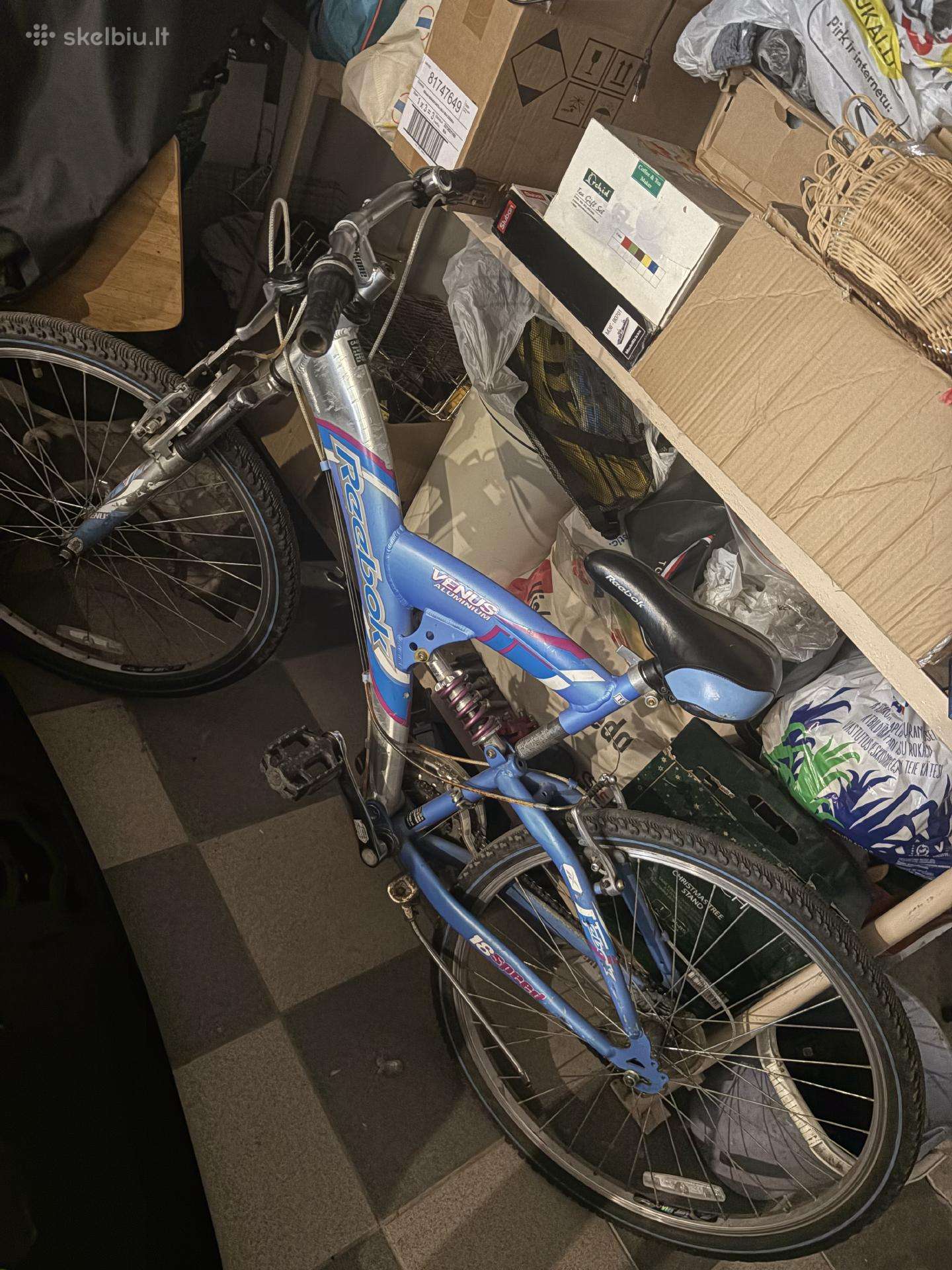 Full suspension dviratis